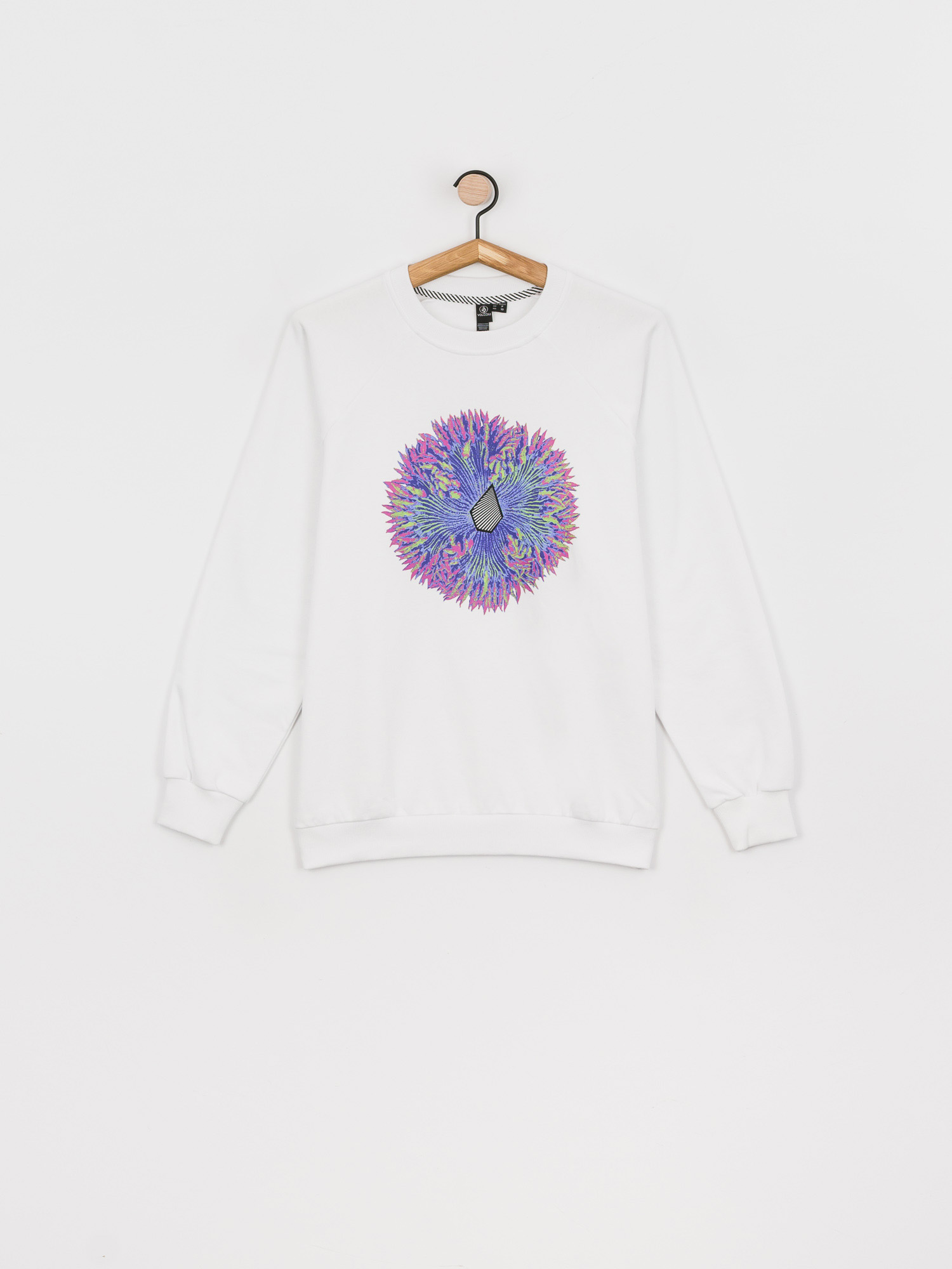 Volcom Coral Morph Pulóver Wmn (white)