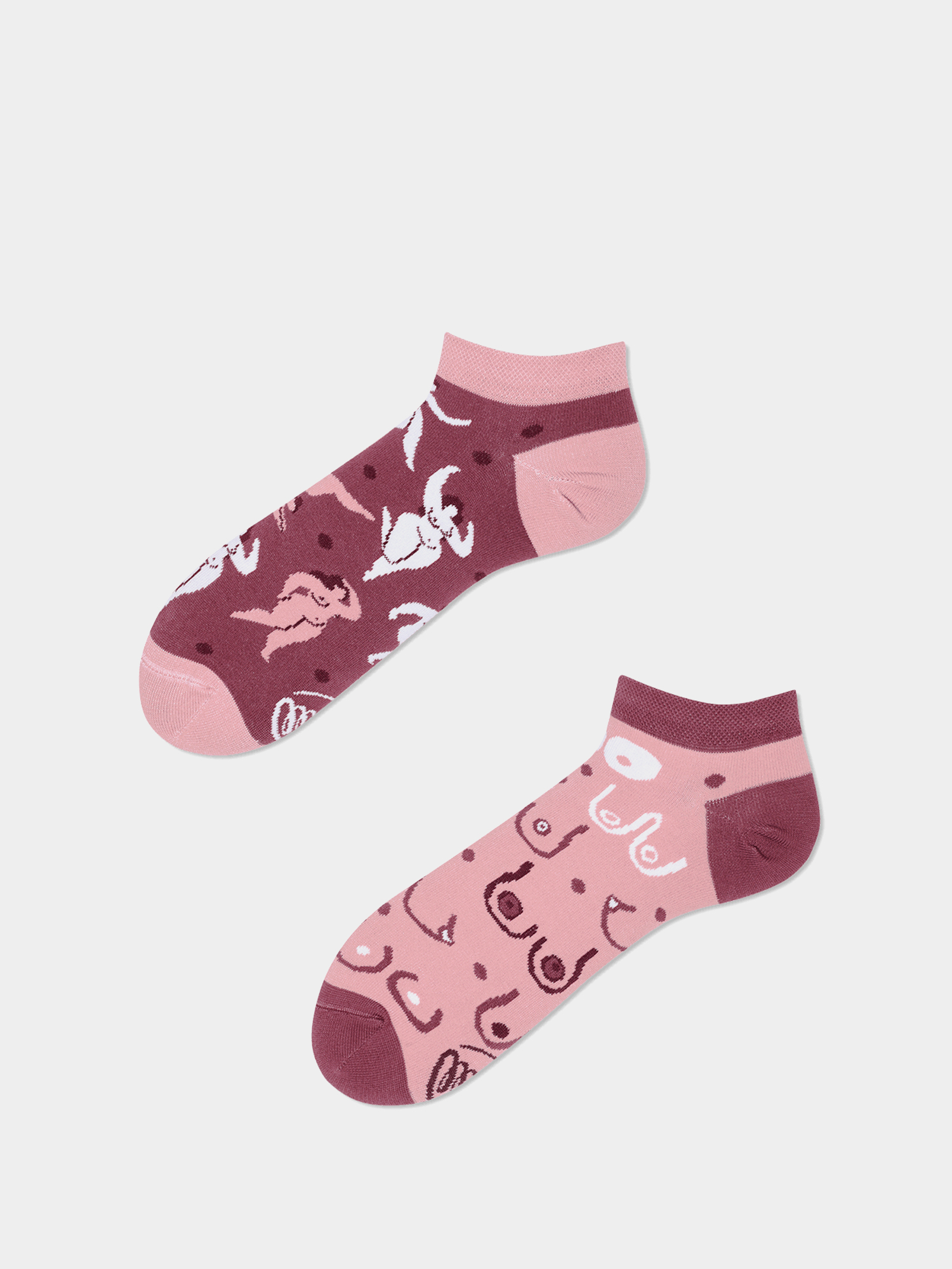 Many Mornings Simply The Breast Low Zokni (pink)