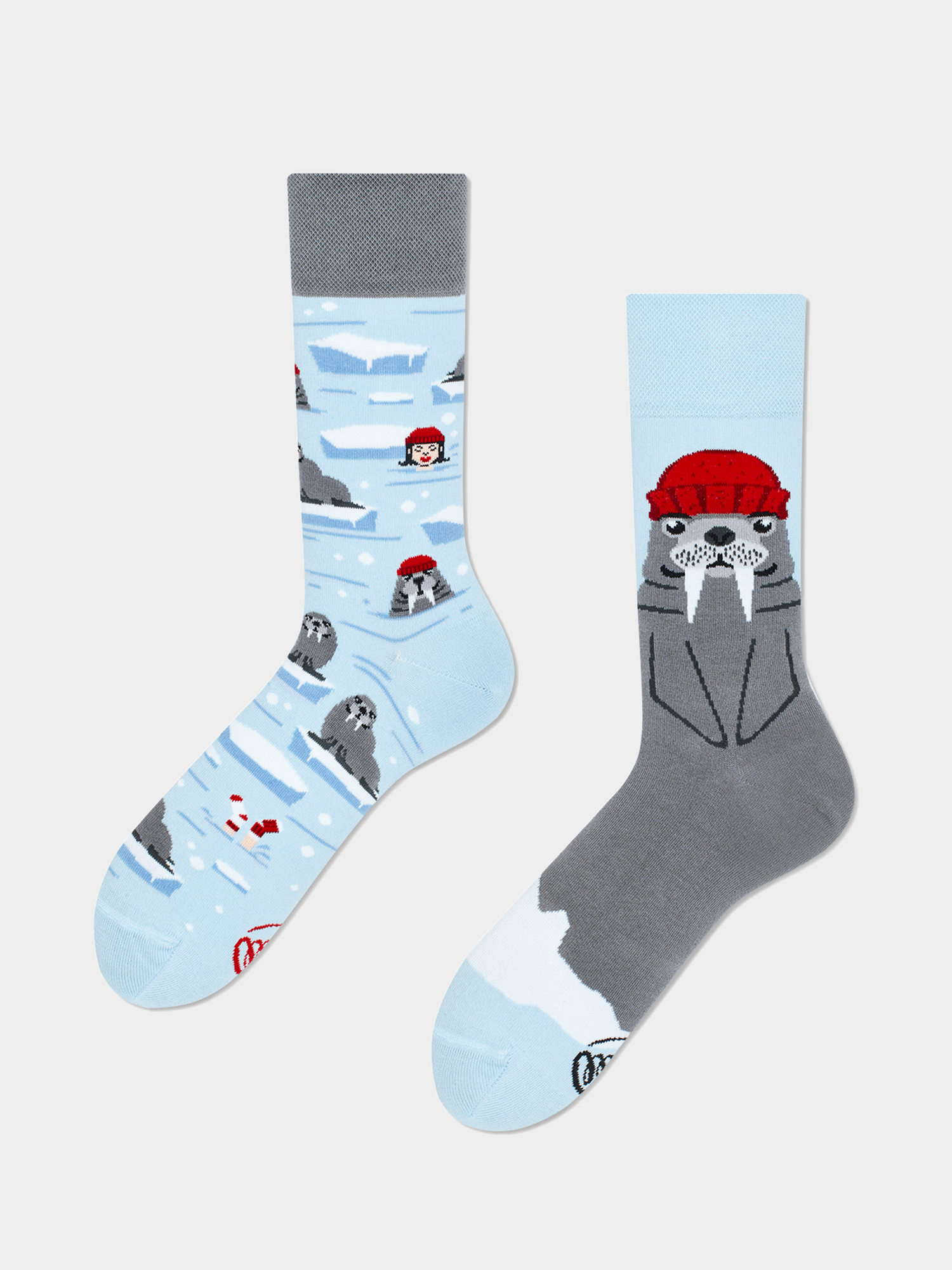 Many Mornings The Walrus Zokni (blue/grey)