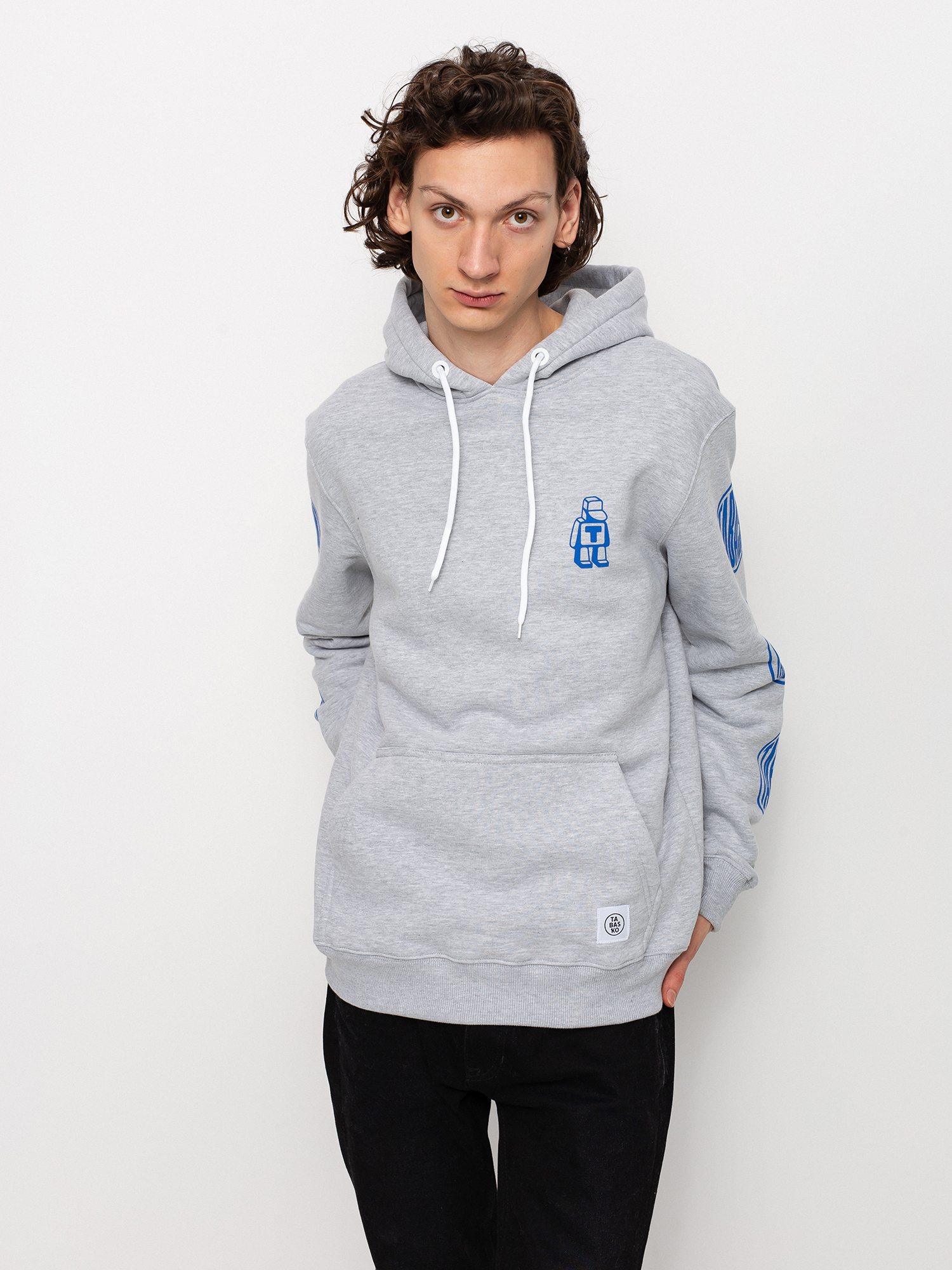 Tabasko Stamp HD Kapucnis pulóver (melange)