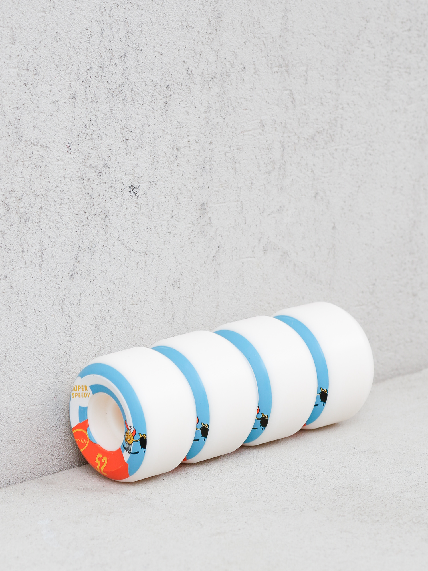 Chocolate Hecox Essentail Conical Gördeszka kerék (white/blue)