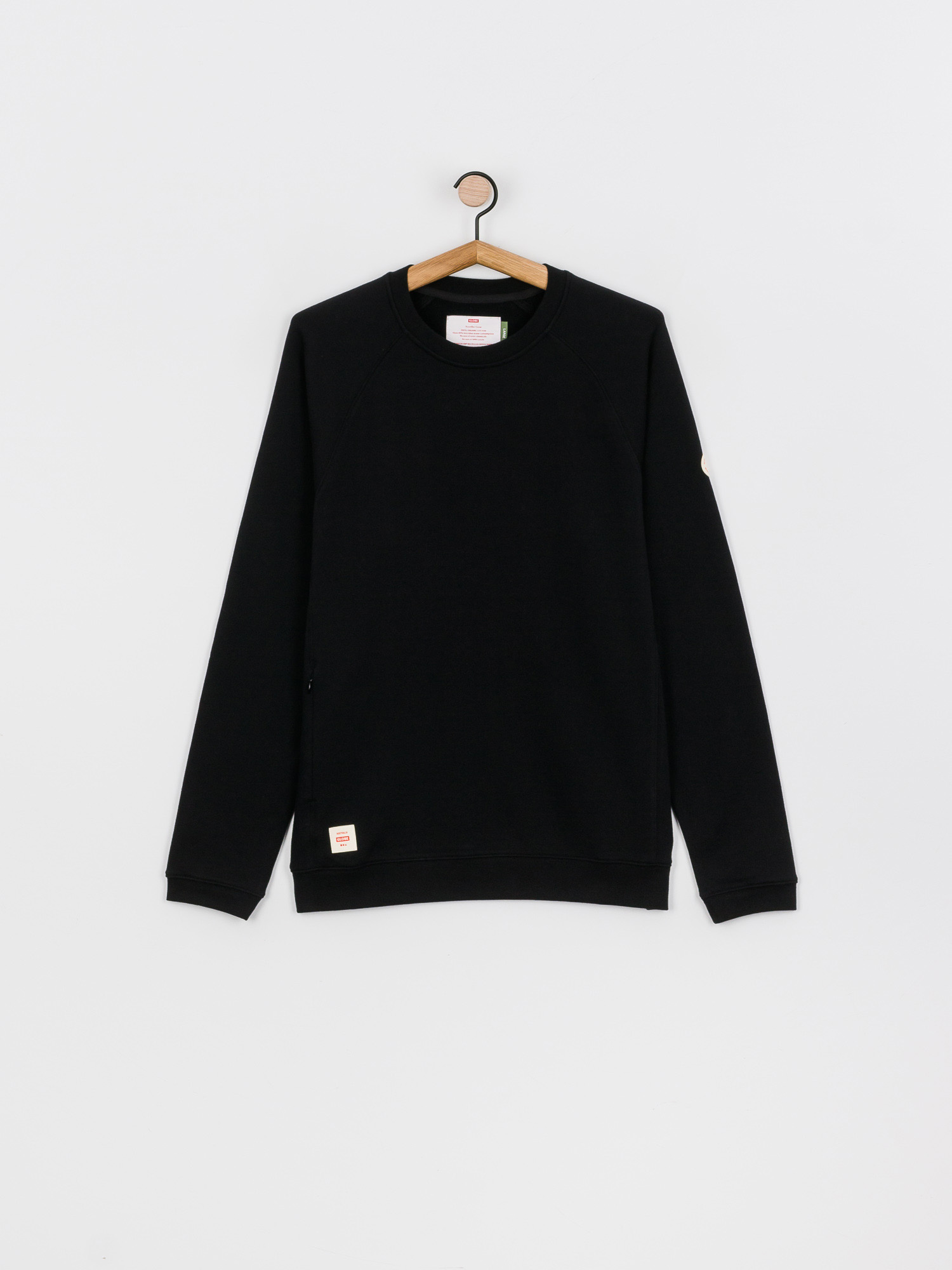 Globe Traveller Crew Pulóver (black)