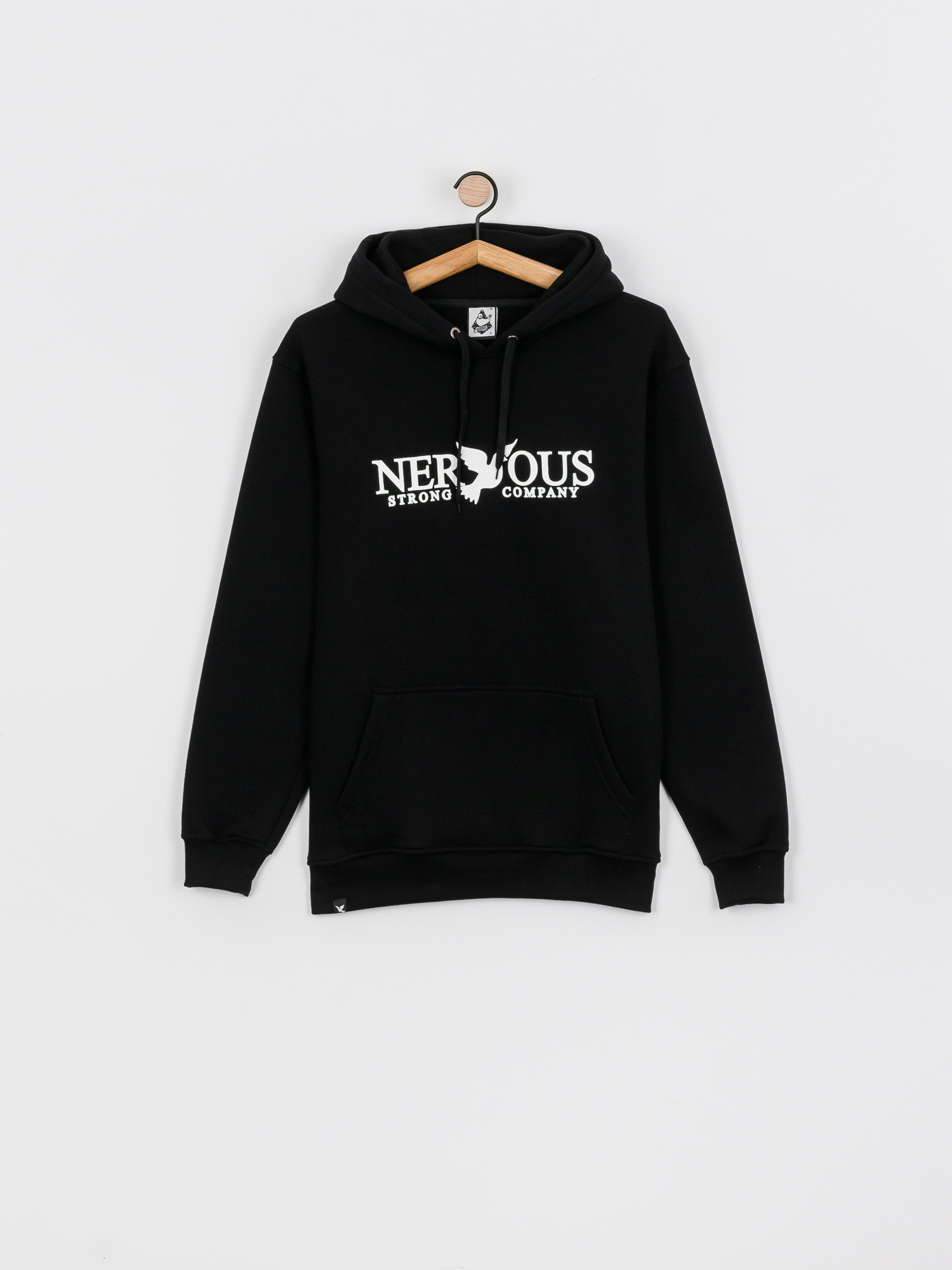 Nervous Classic HD Kapucnis pulóver (black)