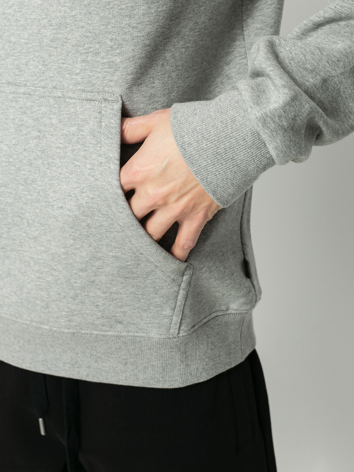 Dickies Icon Logo HD Kapucnis pulóver (grey melange)