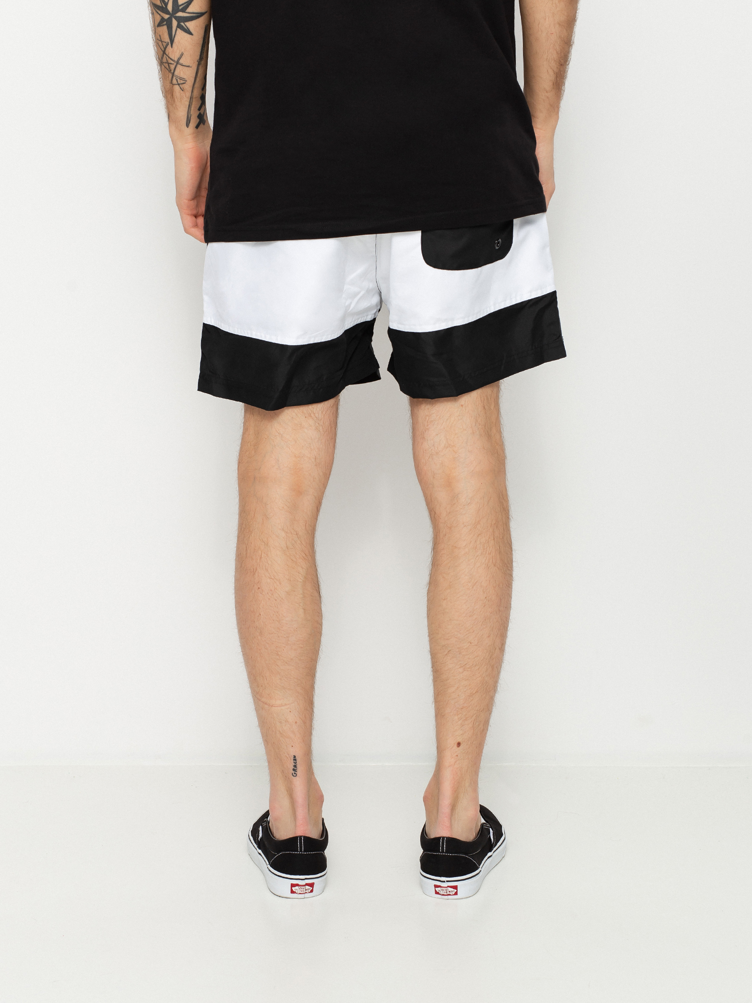 Fila Yamato Rövidnadrág (black/bright white)