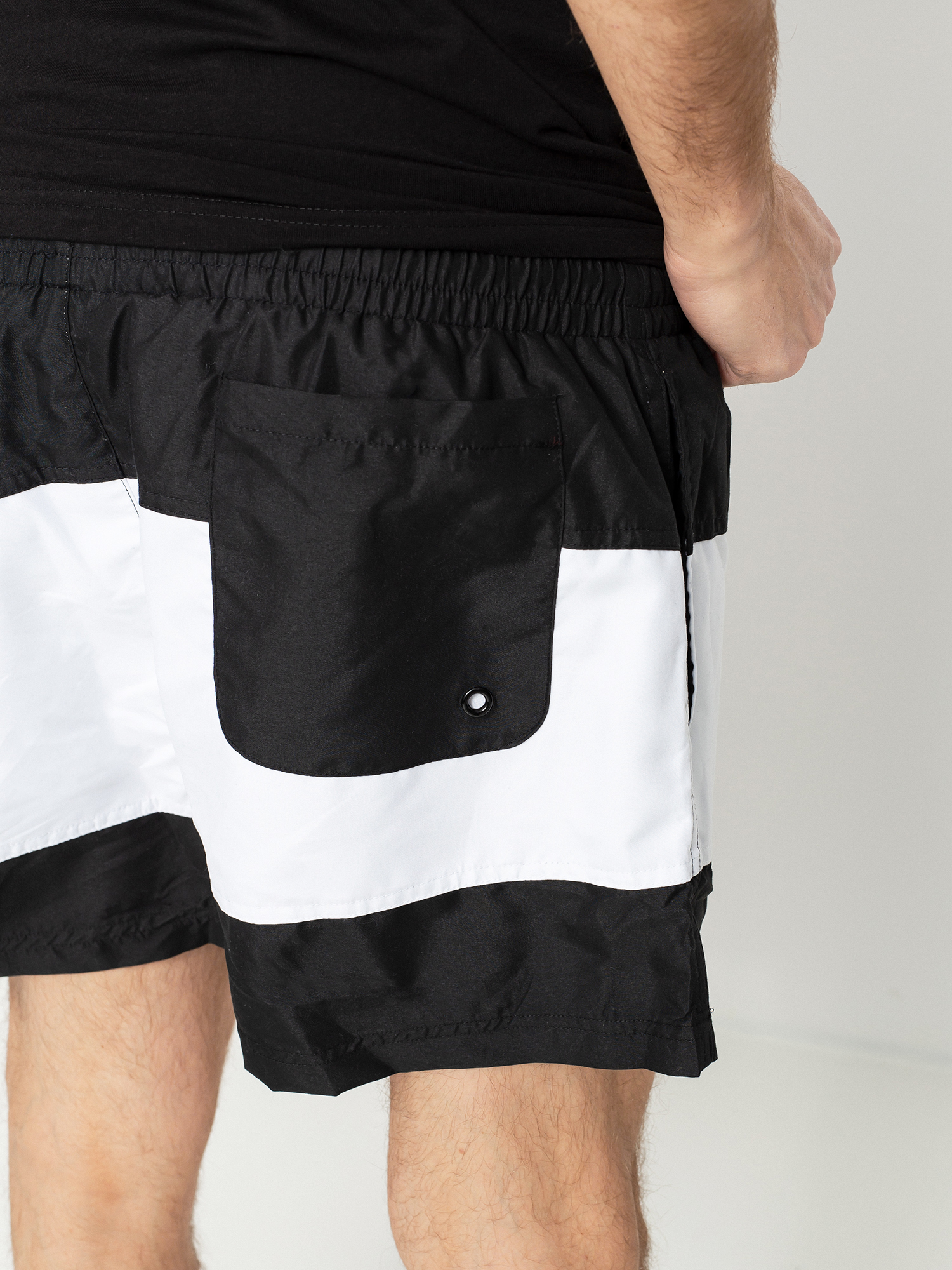 Fila Yamato Rövidnadrág (black/bright white)