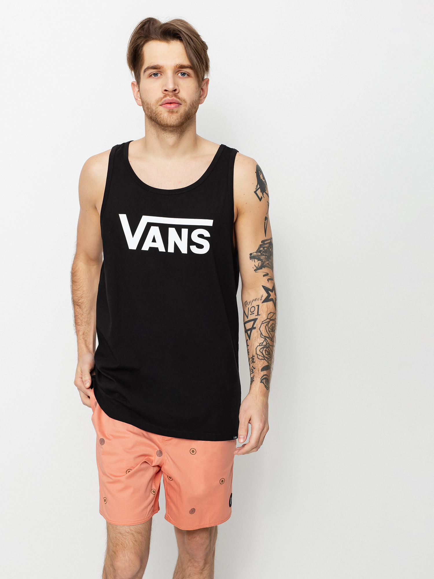 Vans Vans Classic Tank Ujjatlan felső (black/white)