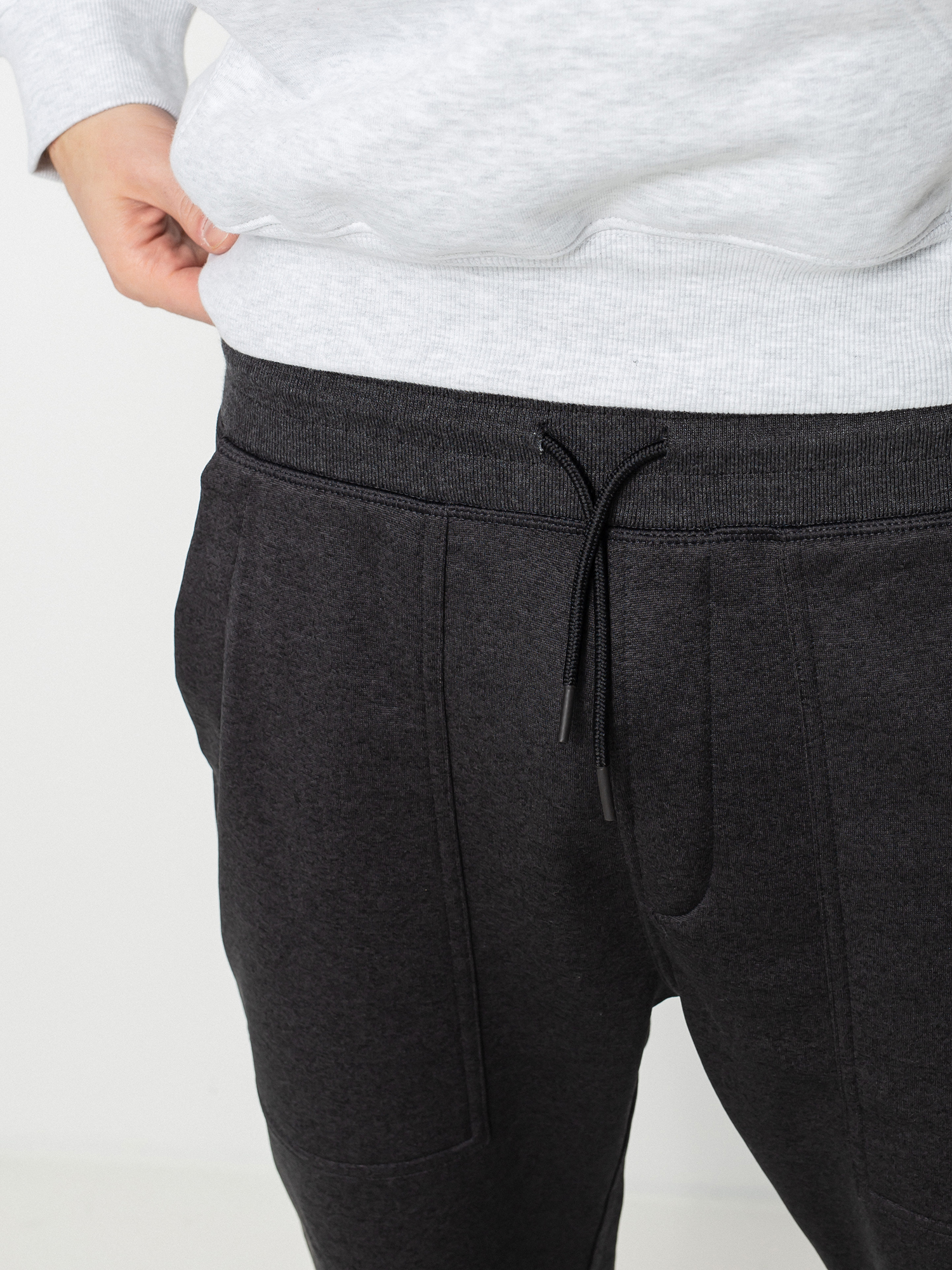 Burton Kisnadrág Oak Fleece (true black heather)