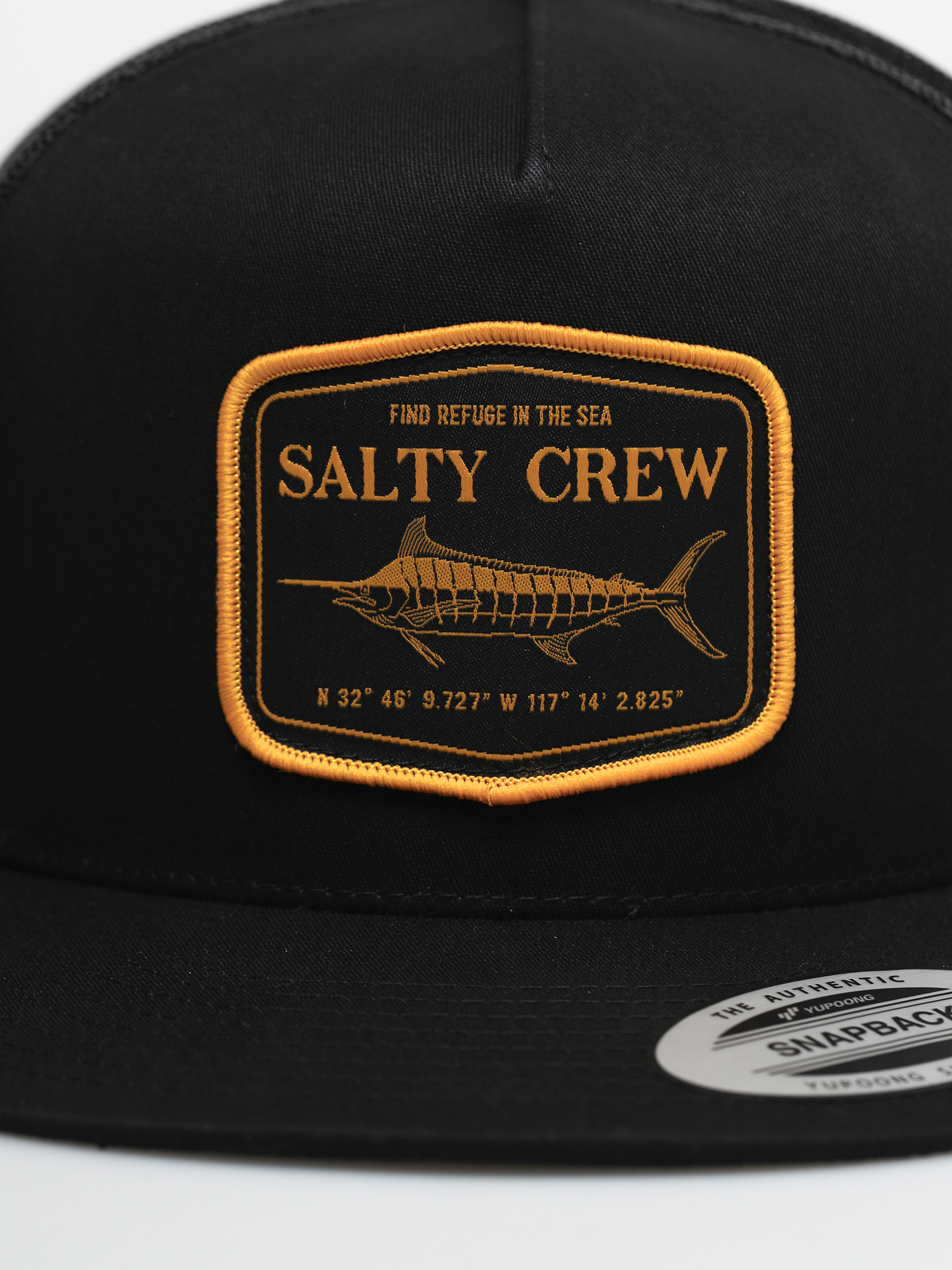 Salty Crew Stealth Trucker ZD Baseball sapka (black)