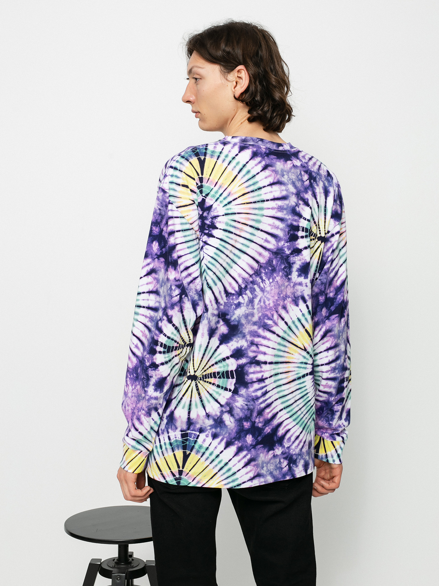 Vans Vans Burst Tie Dye Hosszú ujjú felső (english lavender)