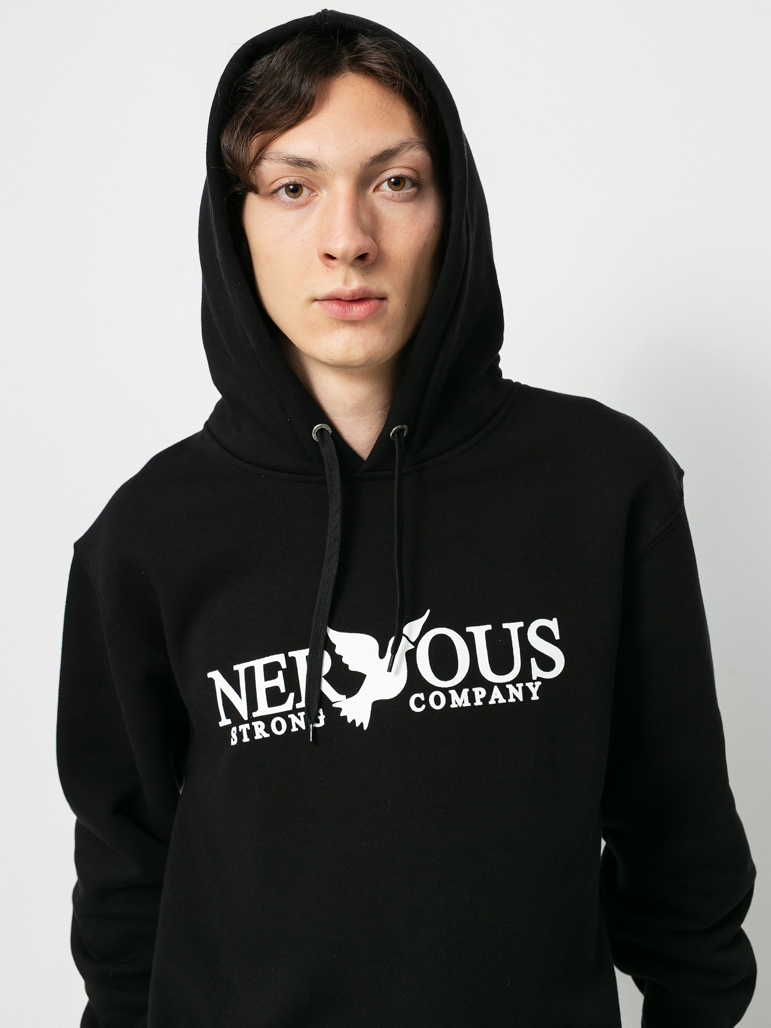 Nervous Classic HD Kapucnis pulóver (black)