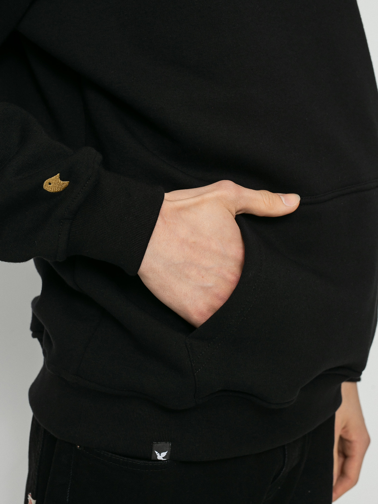 Nervous Classic HD Kapucnis pulóver (black)