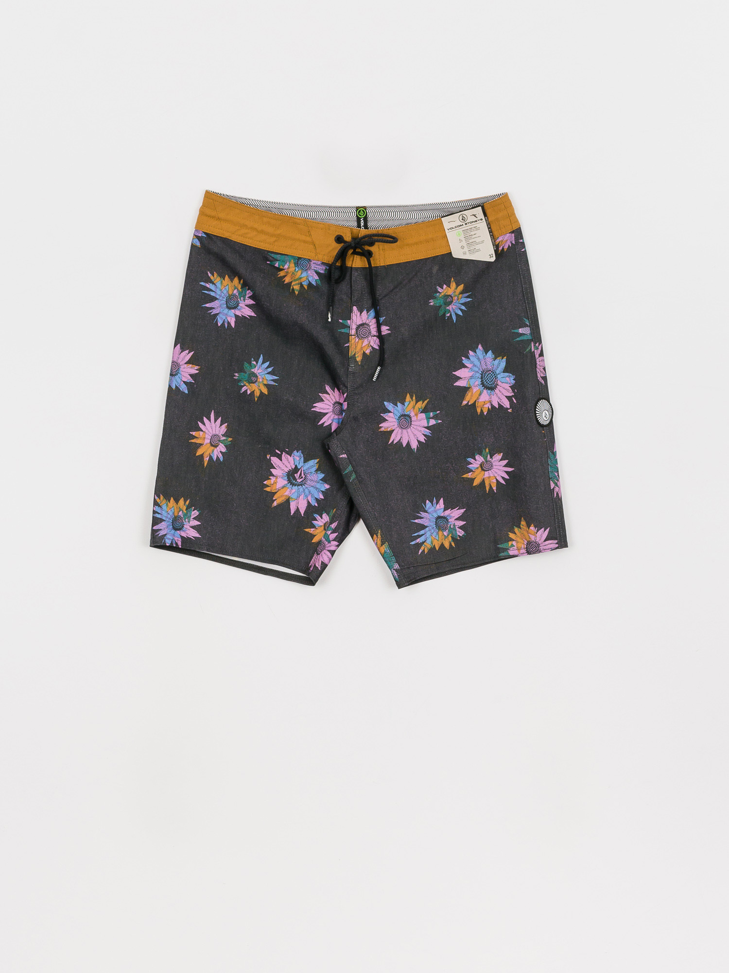 Volcom Natural Visions Stoney 19 Boardshort (black)
