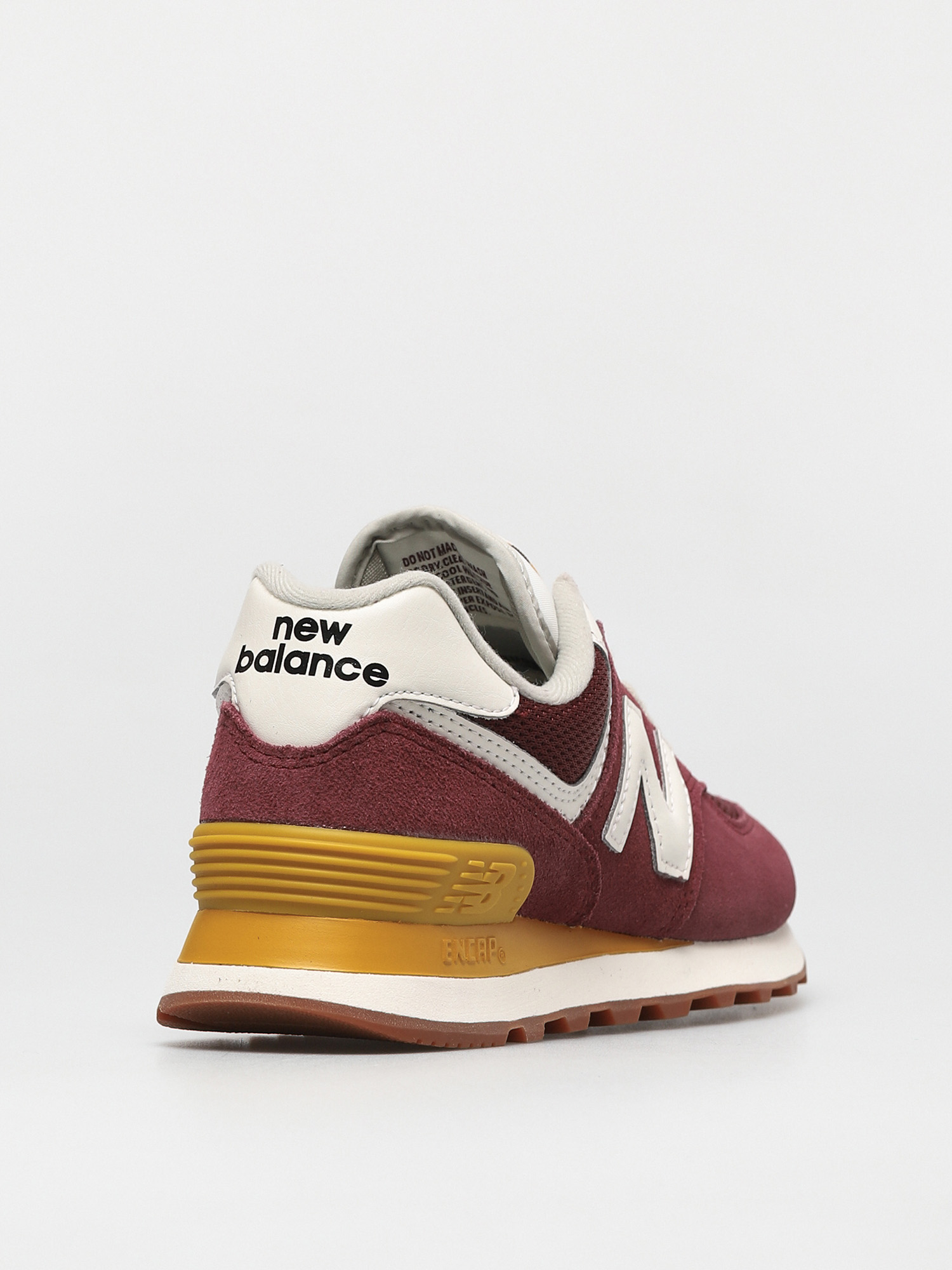 New Balance 574 Wmn Cipők (red/yellow)