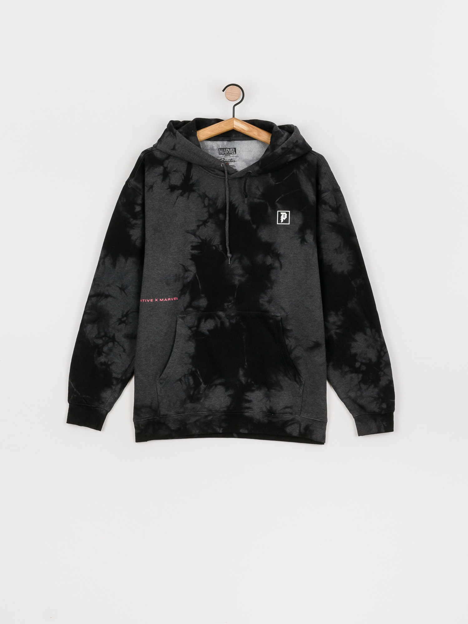 Primitive Venom Washed HD Kapucnis pulóver (black)