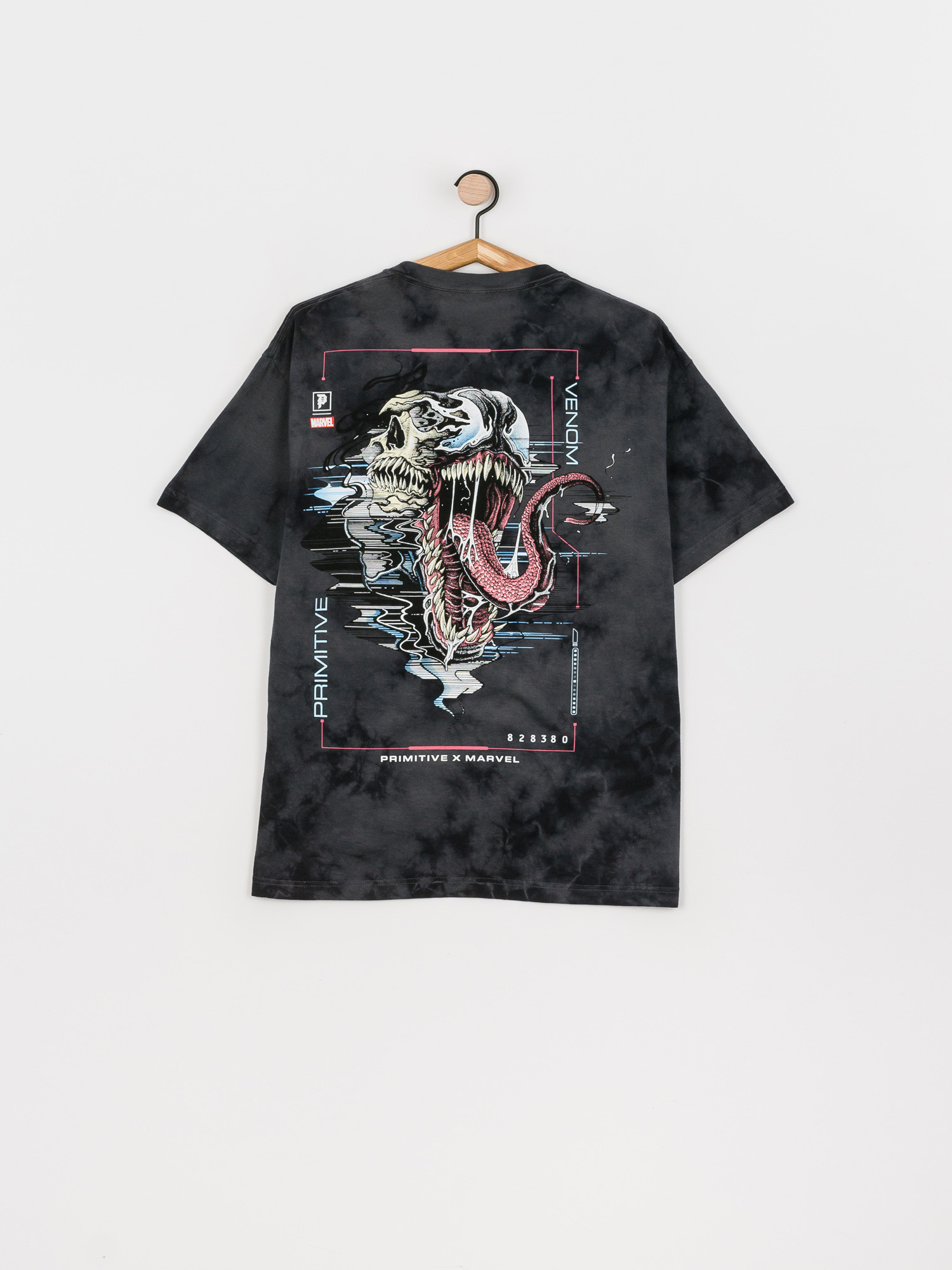 Primitive Venom Washed Ujjatlan felső (black)