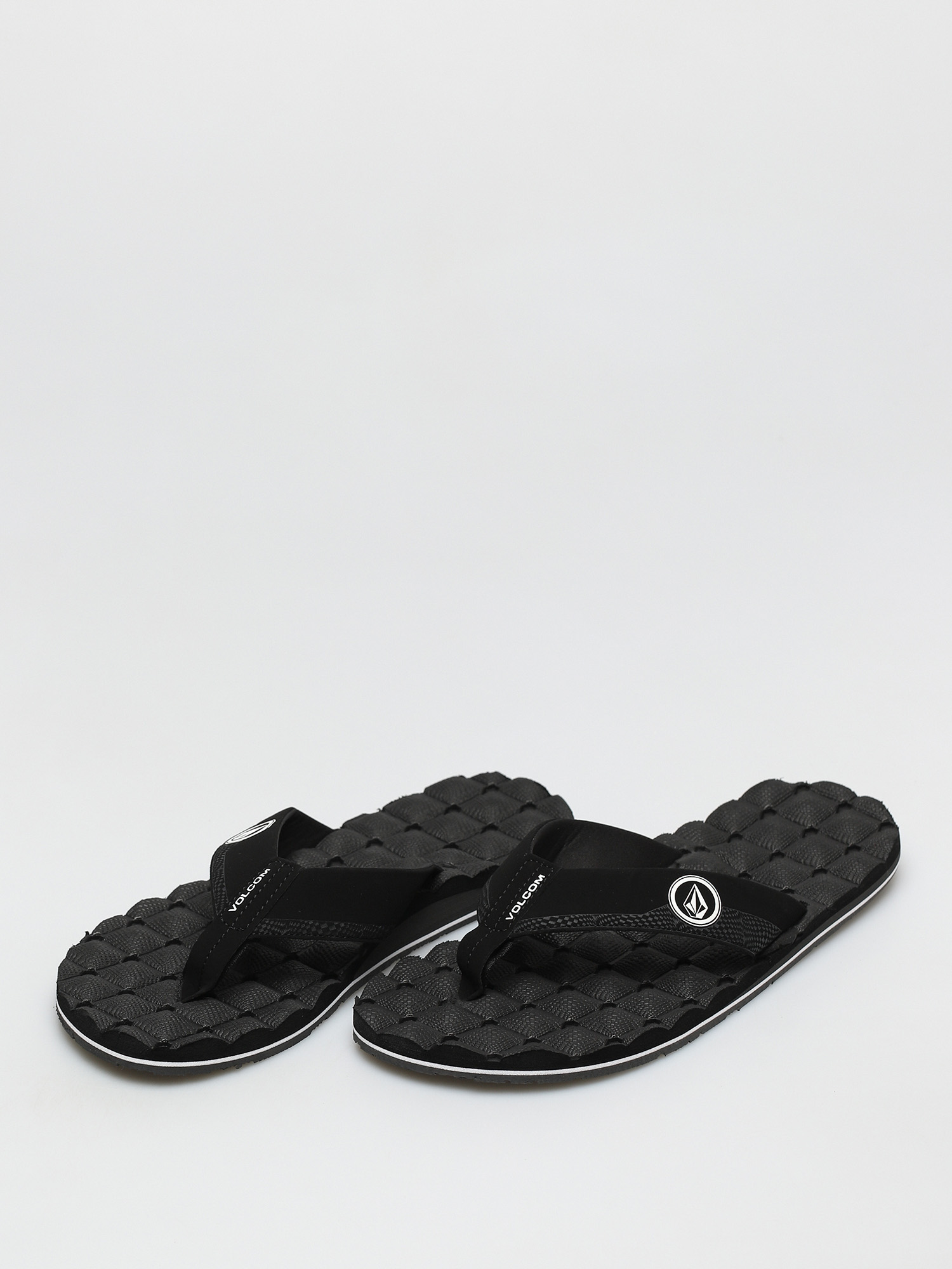 Volcom Recliner Flip-flop papucsok (black white)