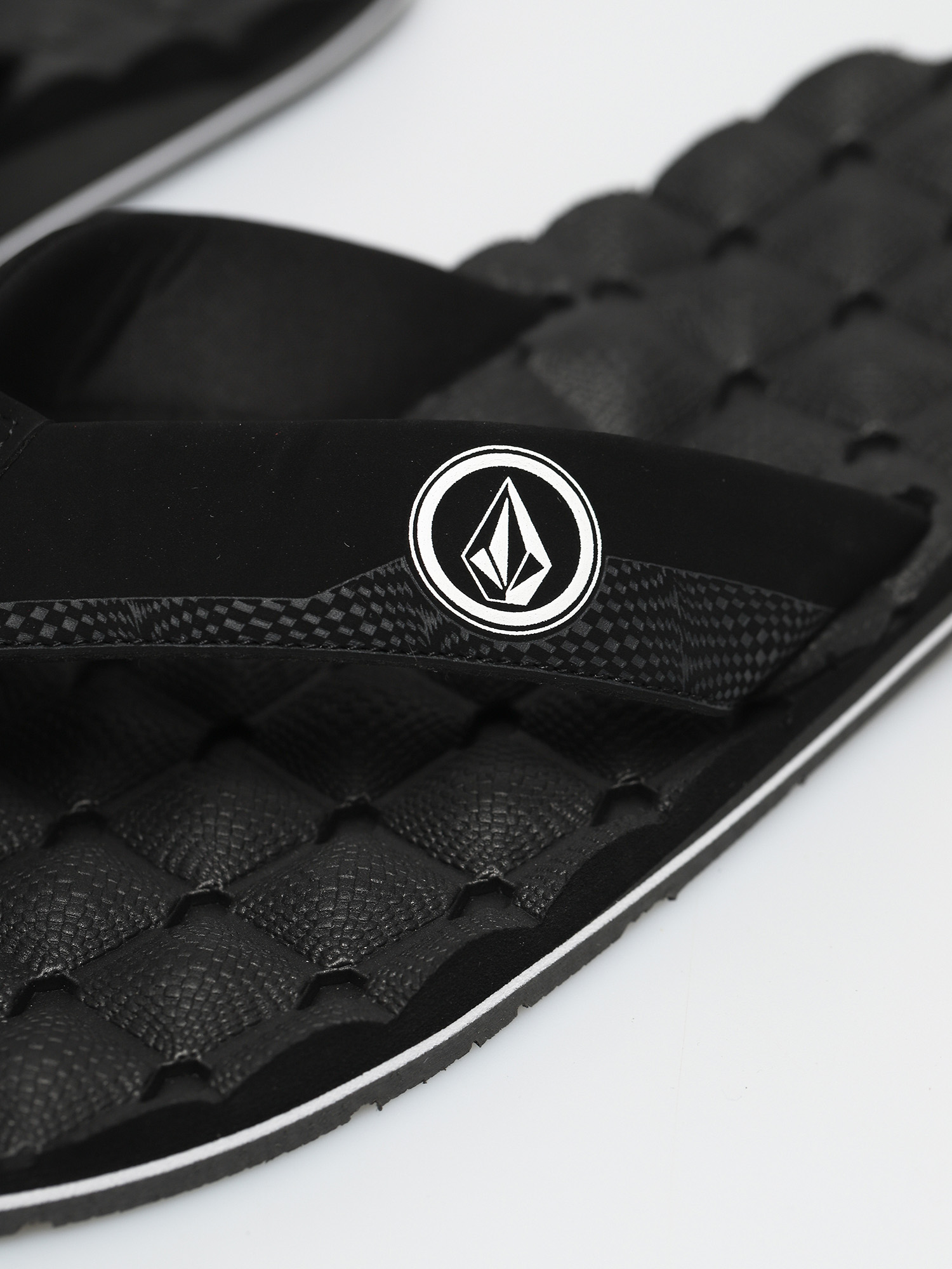 Volcom Recliner Flip-flop papucsok (black white)