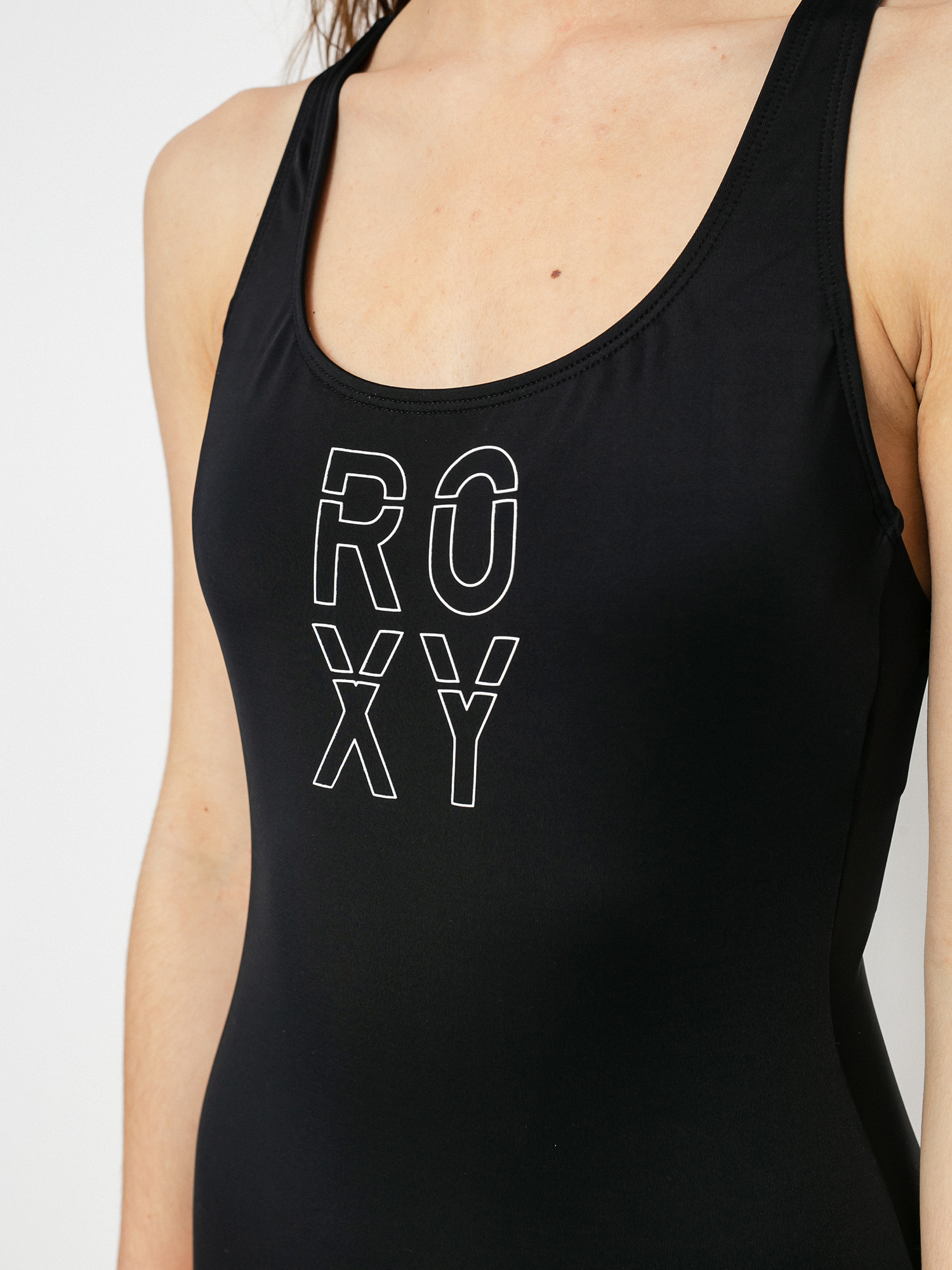 Roxy Strój kąpielowy  Fitness Bsc One Piece Fürdőruha Wmn (anthracite)