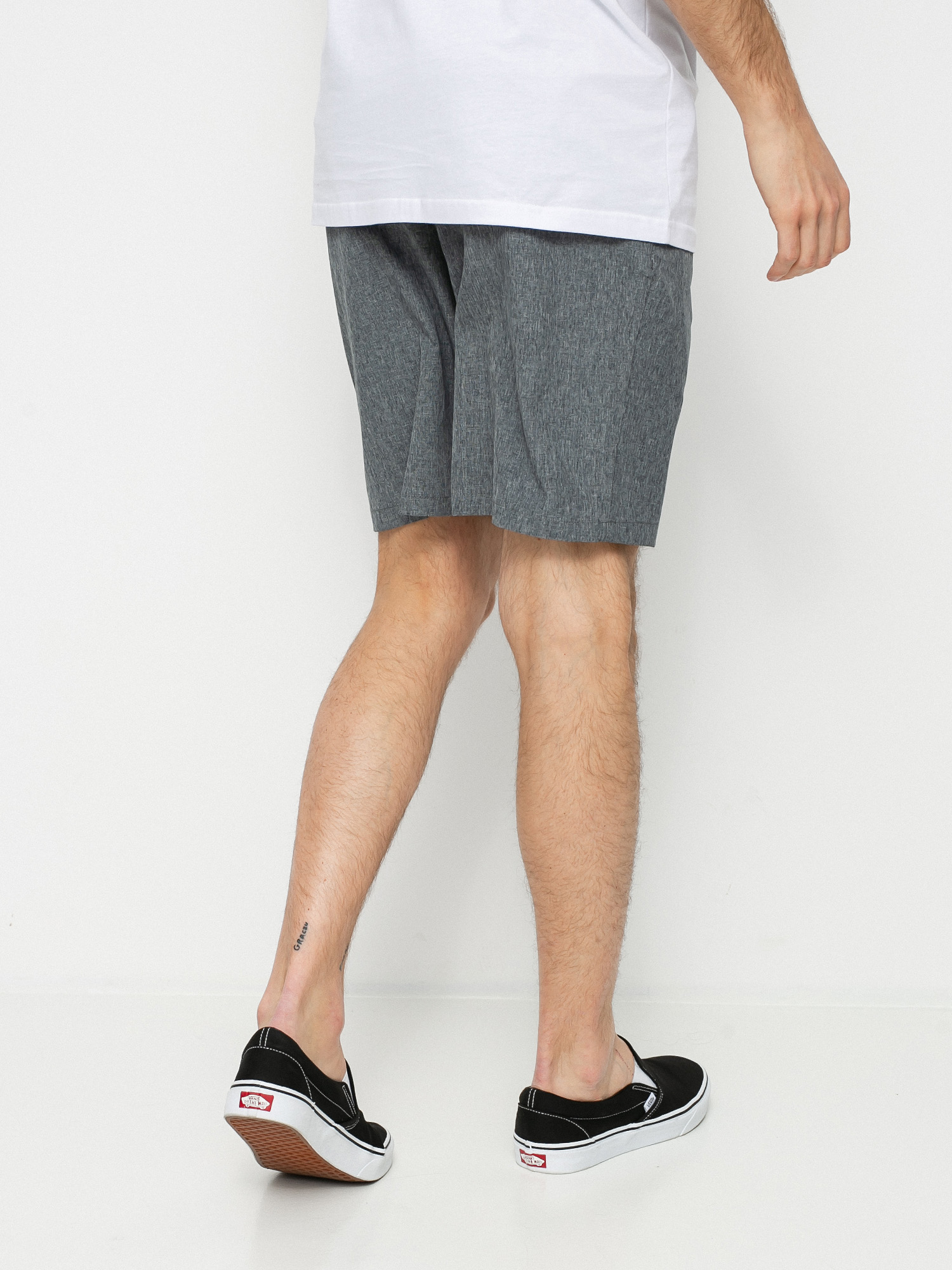 Quiksilver Union Heather Amphibian 19 Rövidnadrág (navy blazer)