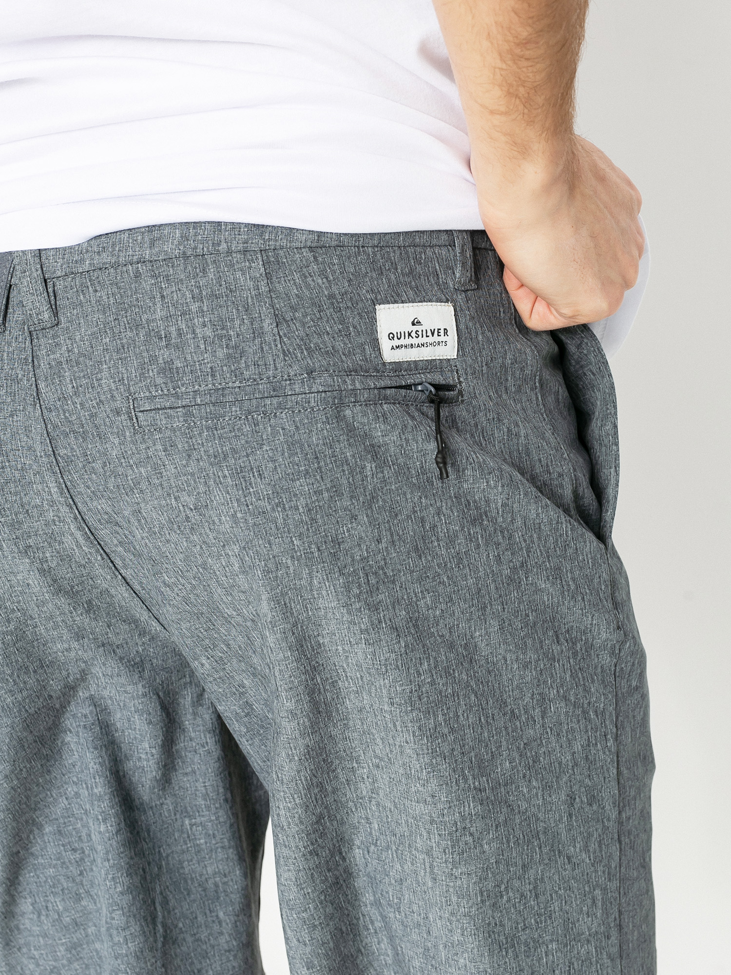 Quiksilver Union Heather Amphibian 19 Rövidnadrág (navy blazer)