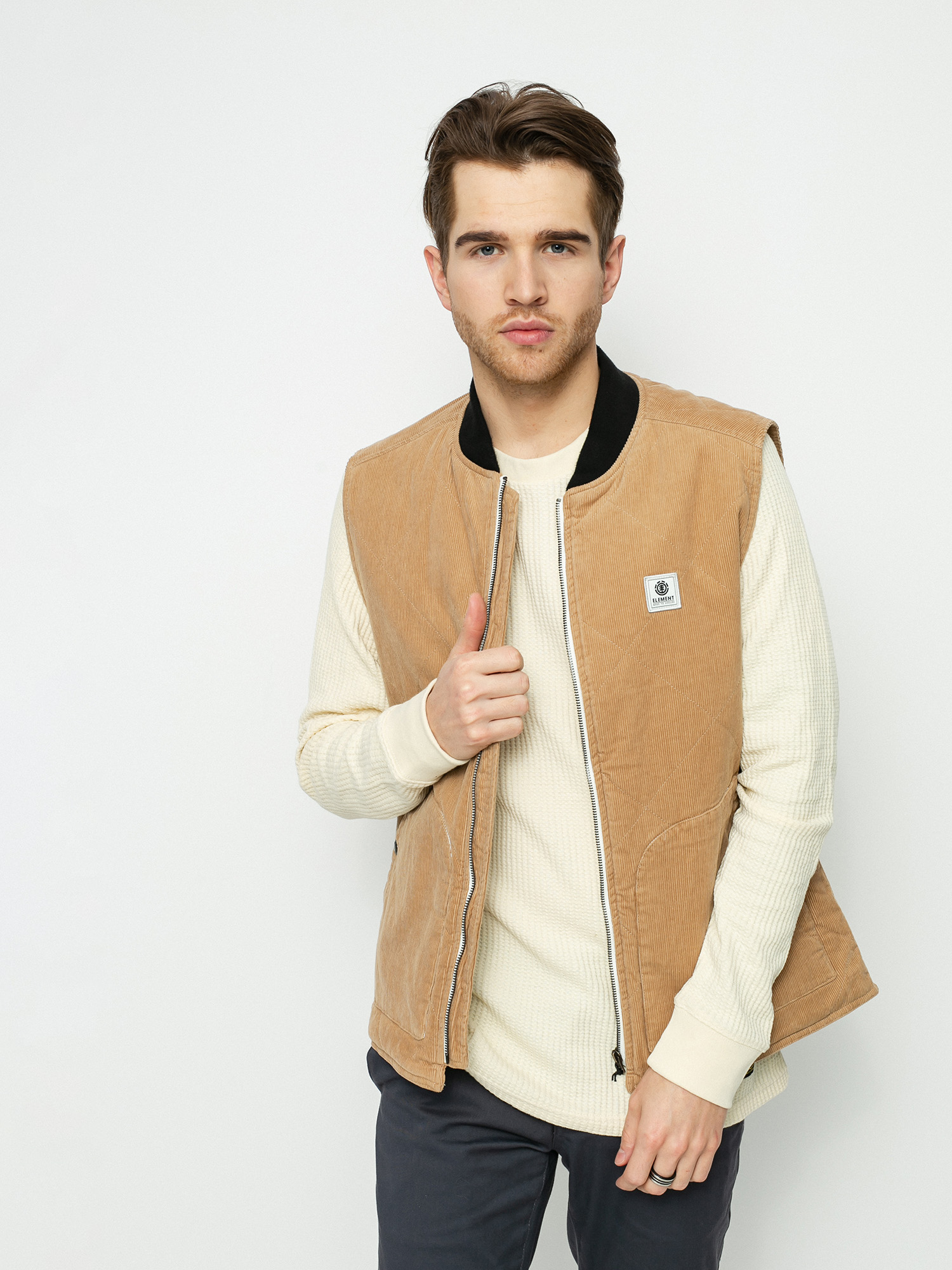 Element Craftman Vest Mellény (desert khaki)