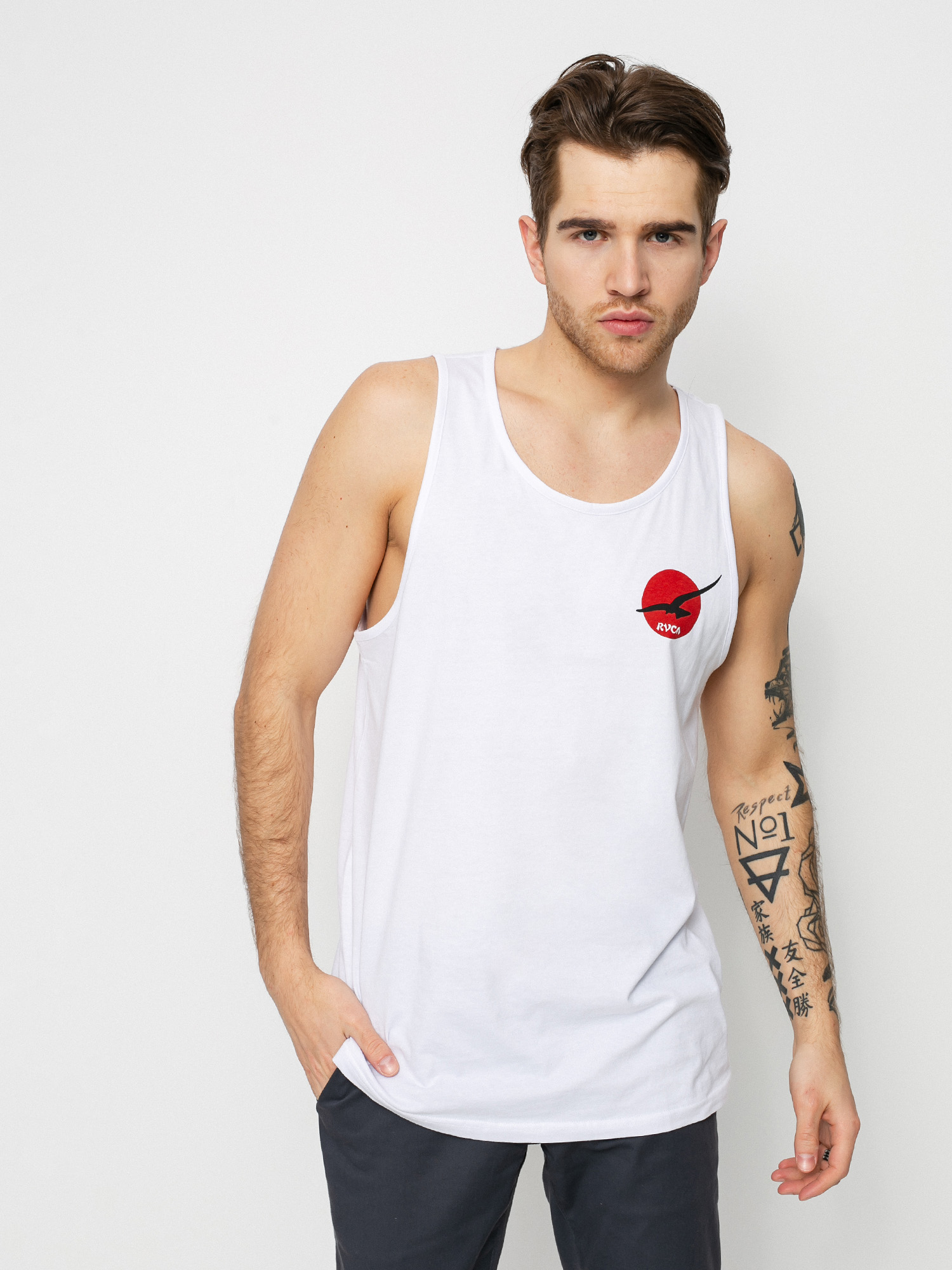 RVCA Bliss Ujjatlan felső (white)