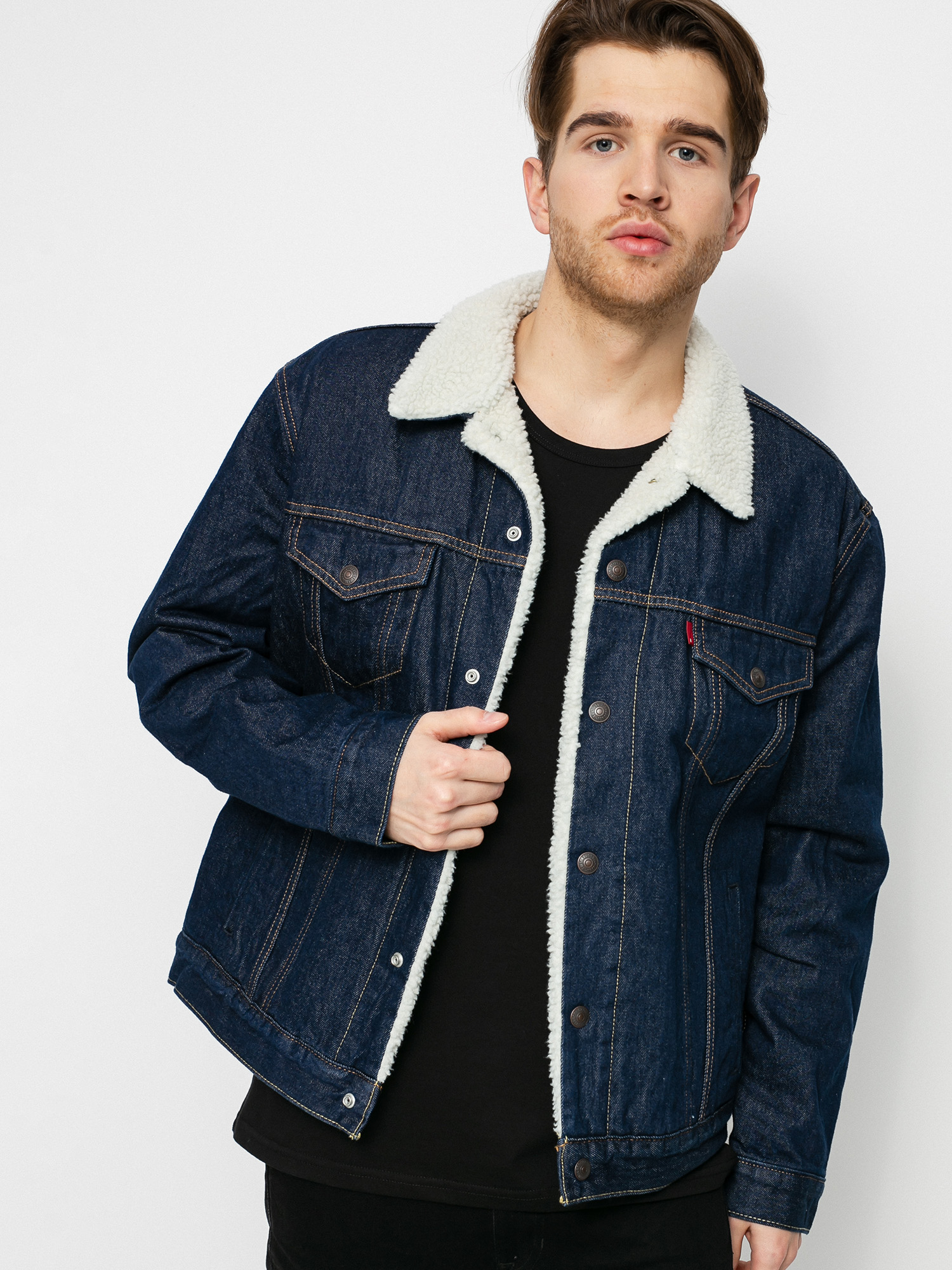 Levi's® Type 3 Sherpa Trucker Dzseki (rockridge sherpa)
