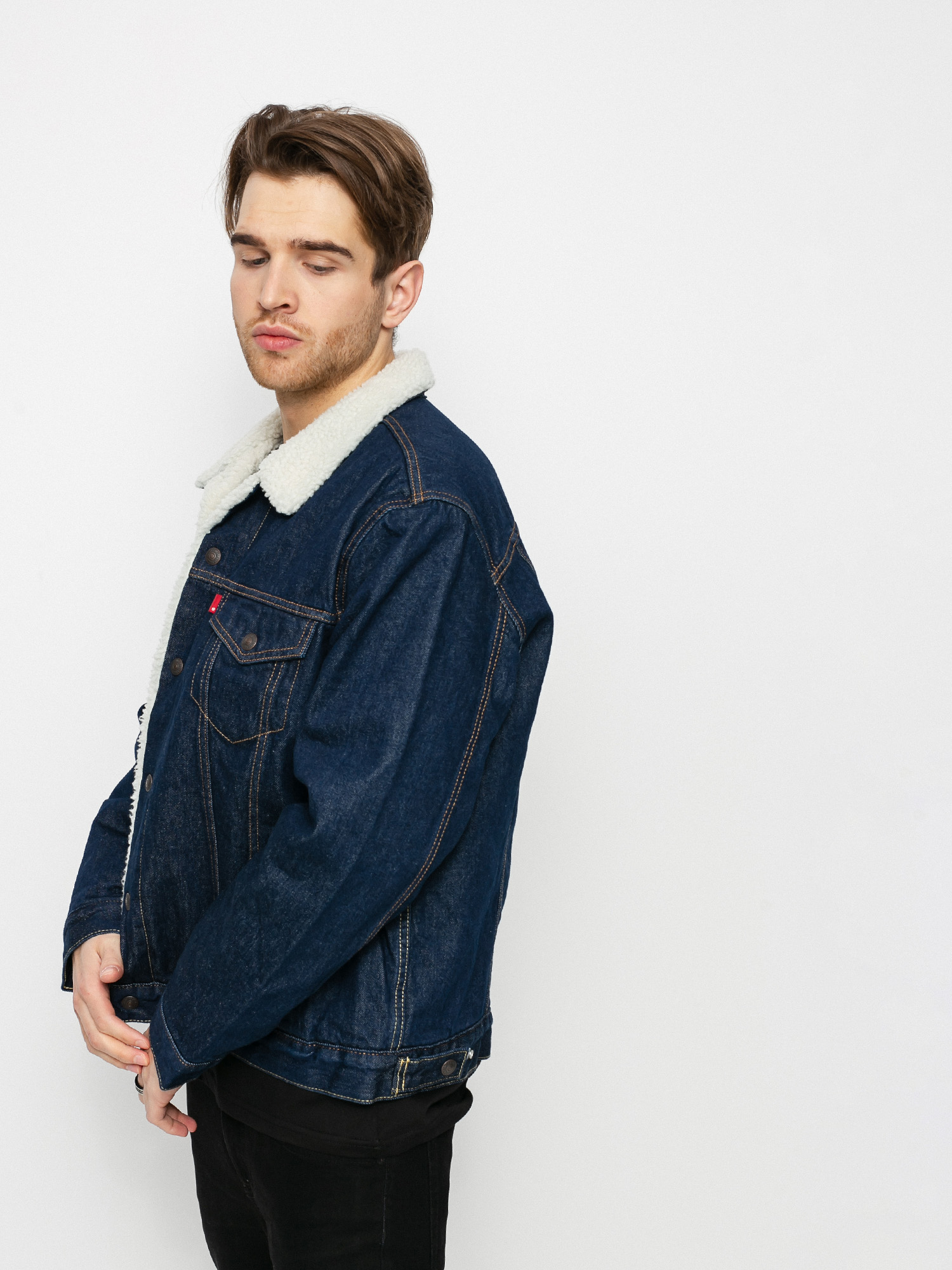 Levi's® Type 3 Sherpa Trucker Dzseki (rockridge sherpa)