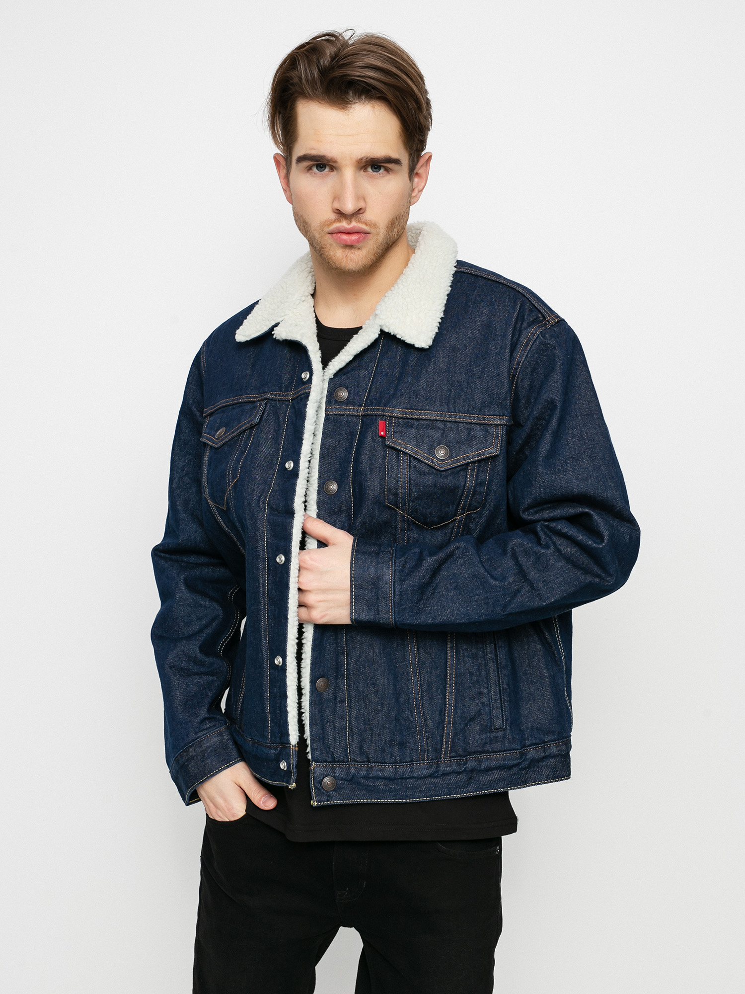 Levi's® Type 3 Sherpa Trucker Dzseki (rockridge sherpa)