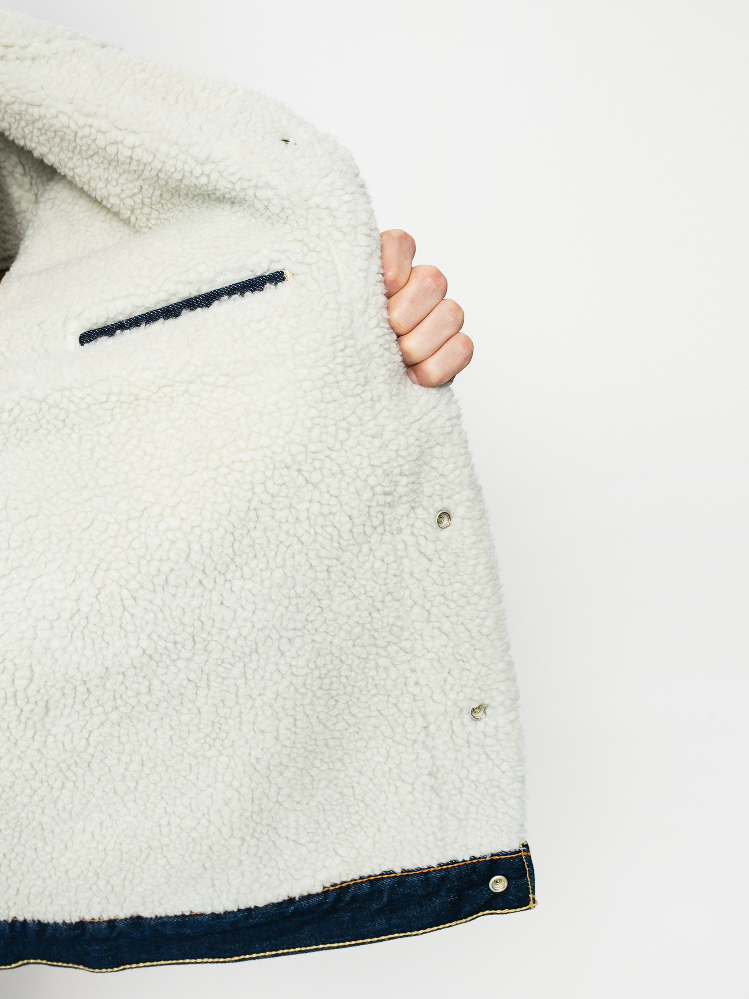 Levi's® Type 3 Sherpa Trucker Dzseki (rockridge sherpa)