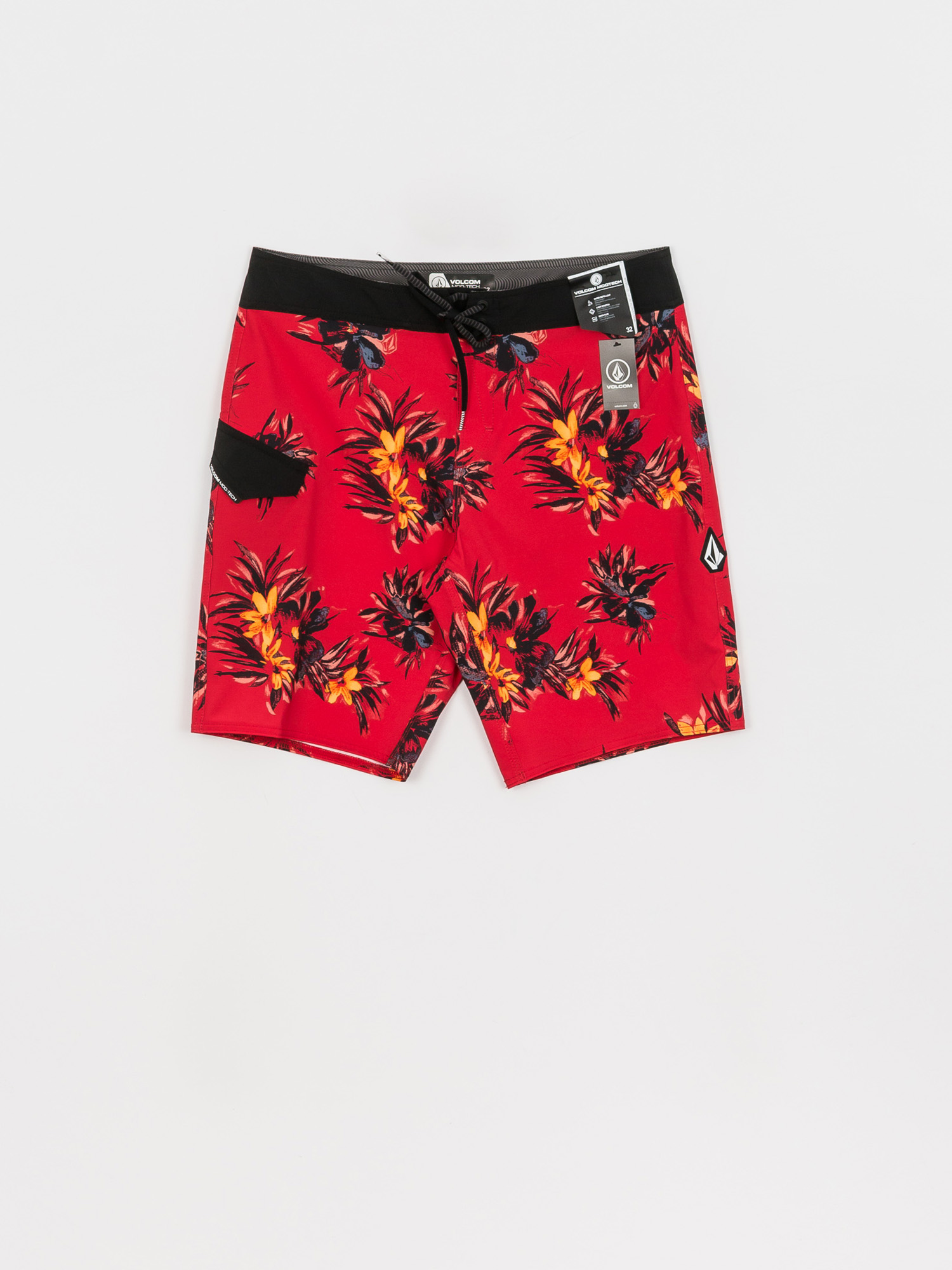 Volcom Mod Lido Prnt 20 Boardshort (carmine red)