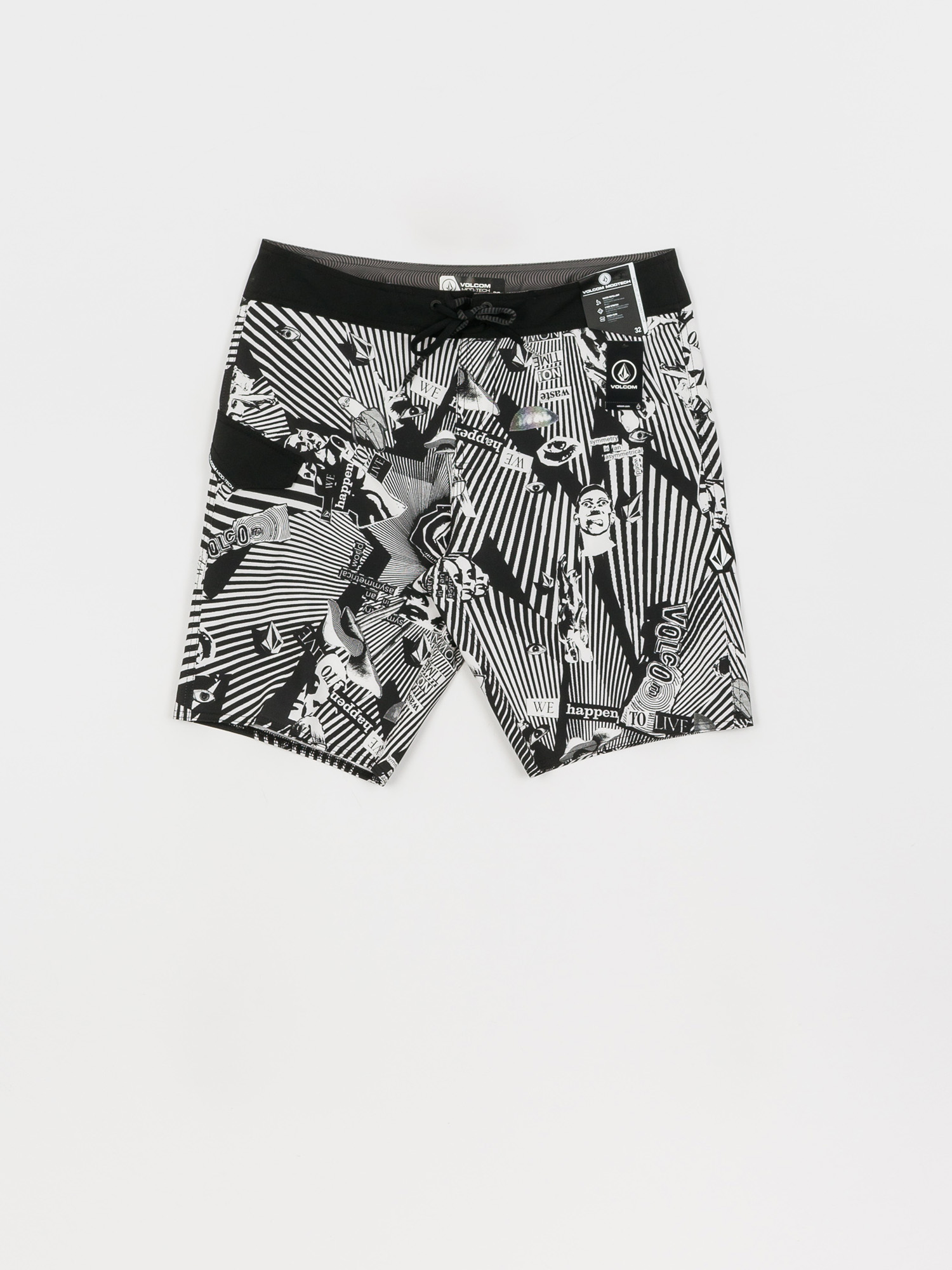 Volcom Mod Lido Prnt 20 Boardshort (black)