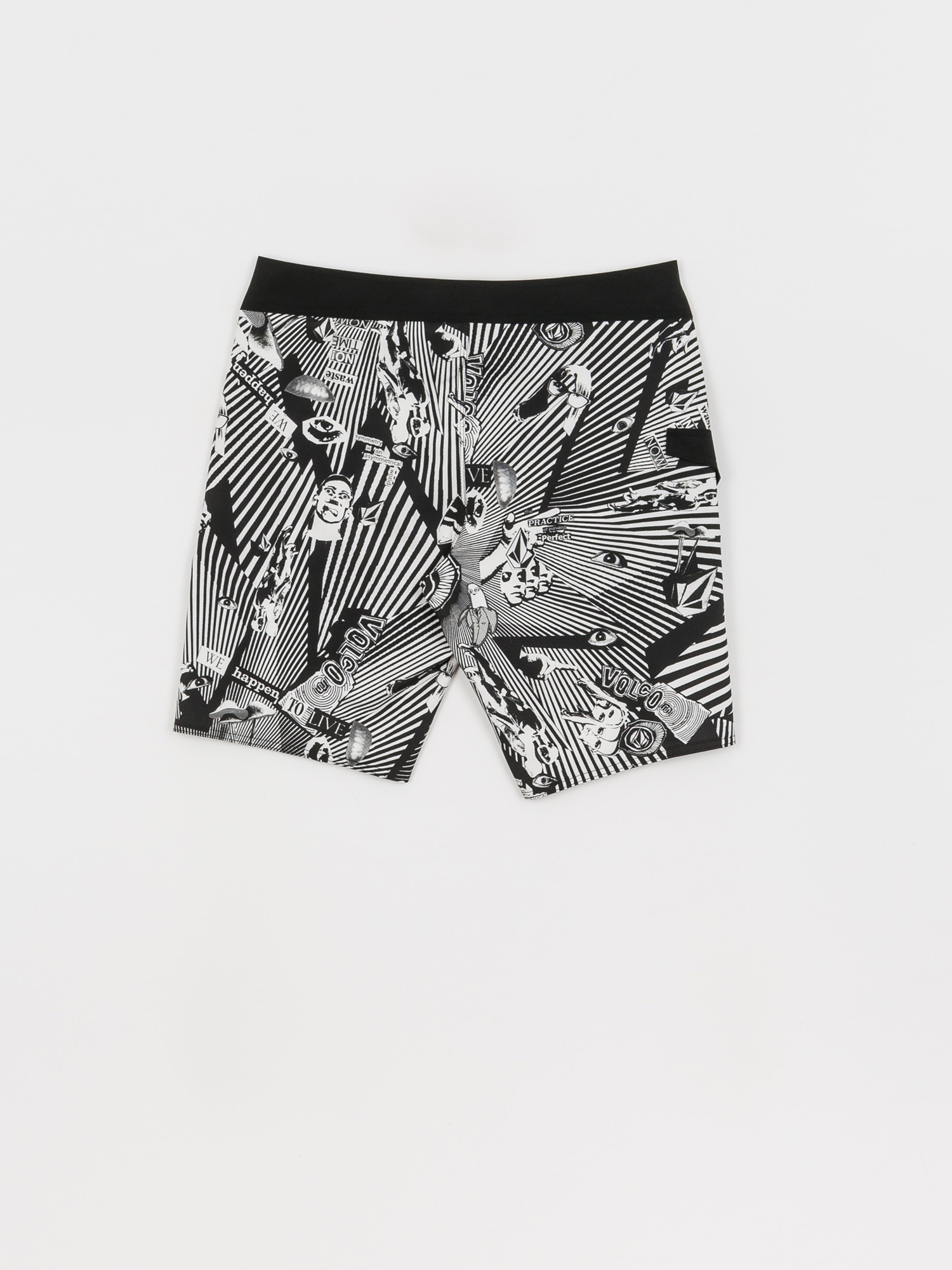 Volcom Mod Lido Prnt 20 Boardshort (black)