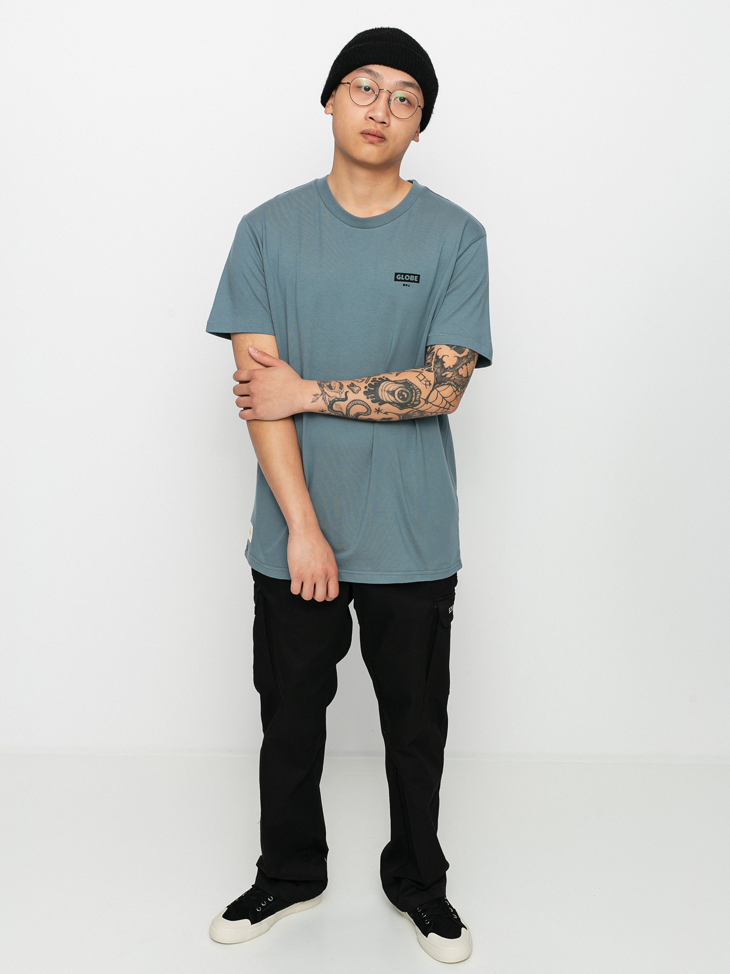 Globe Living Low Velocity Ujjatlan felső (steel blue)