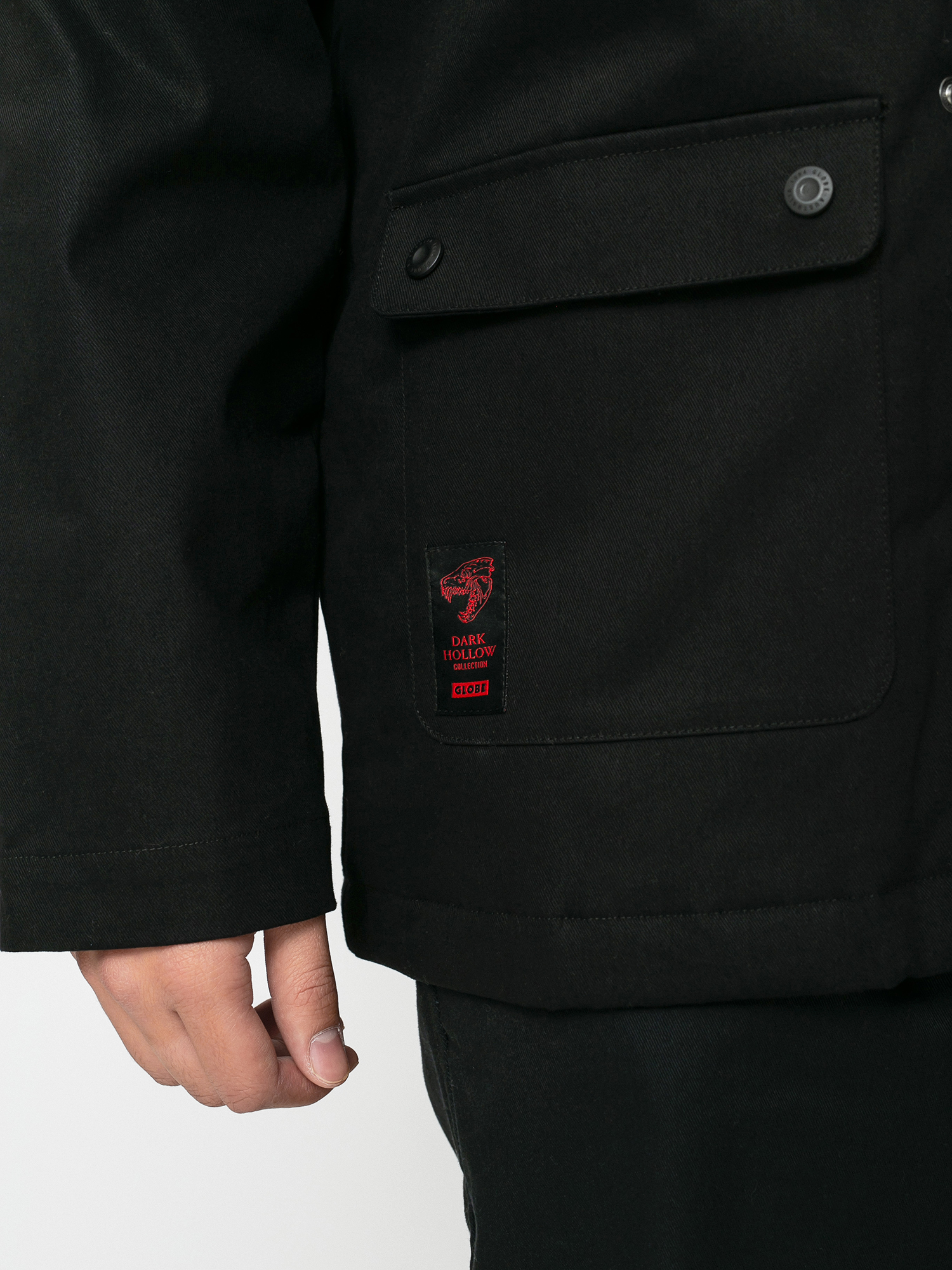 Globe Dion Agius Worker Dzseki (black)