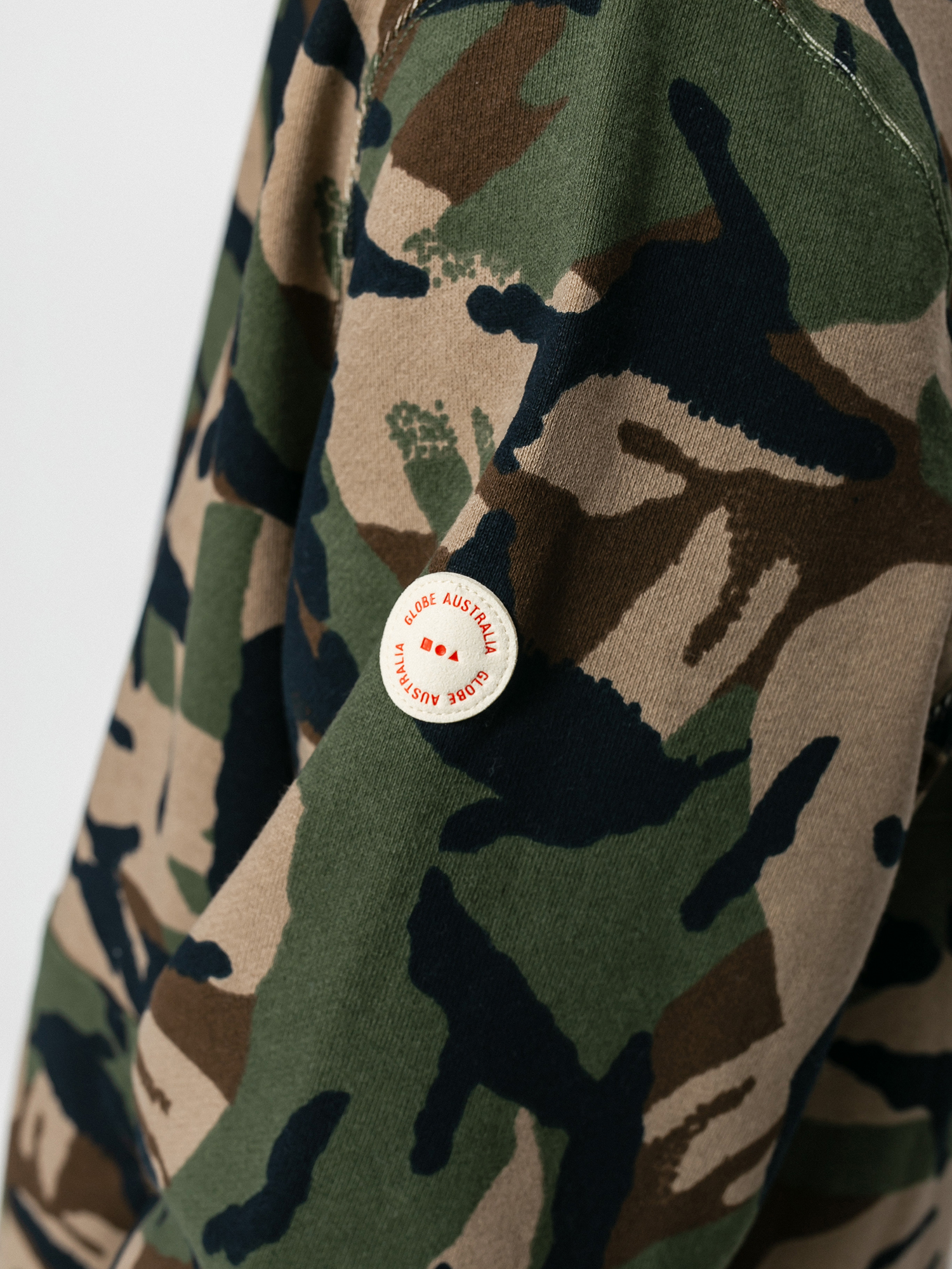 Globe Burly HD Kapucnis pulóver (olive camo)