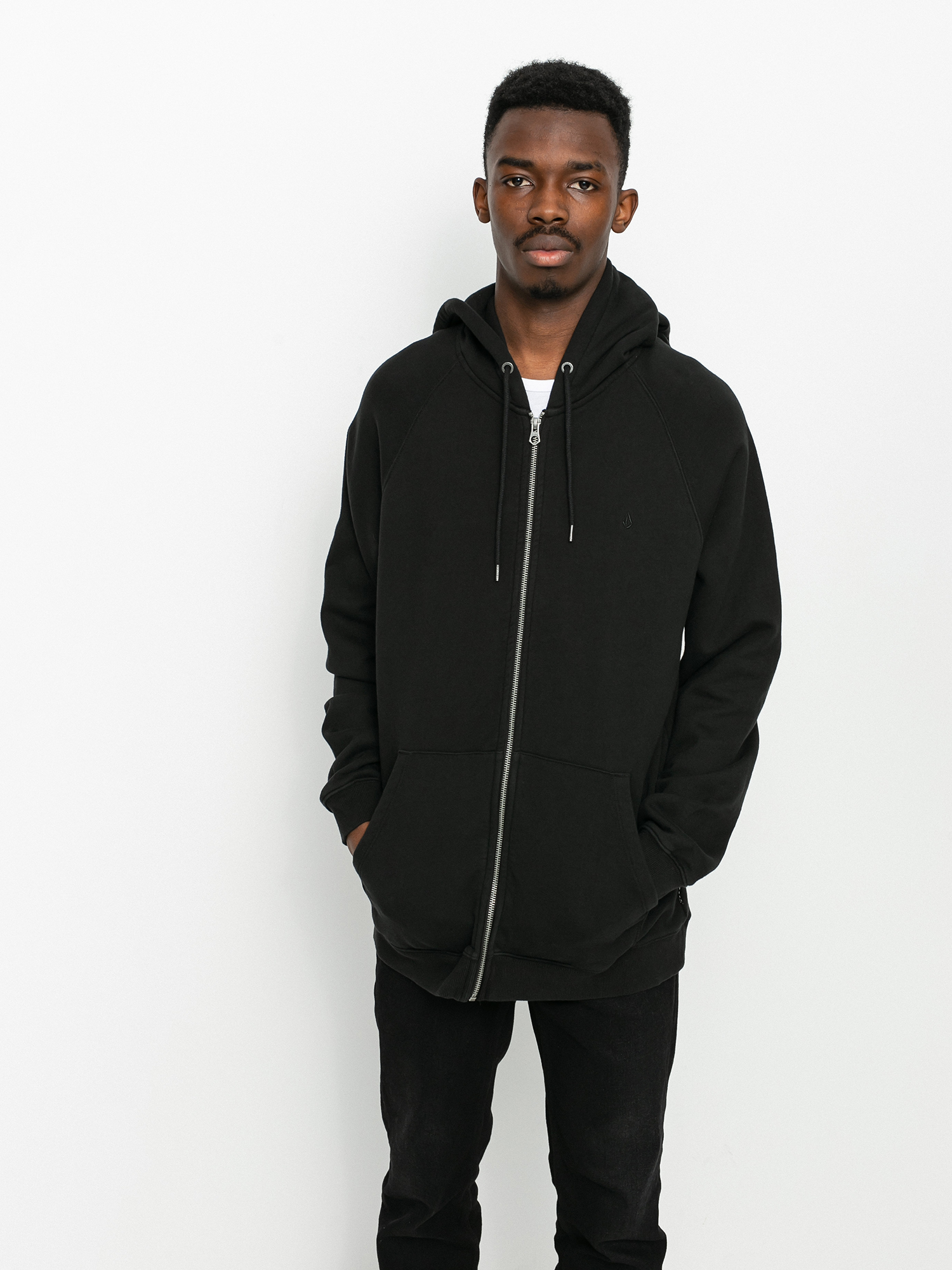 Volcom Freeleven ZHD Kapucnis pulóver (black)