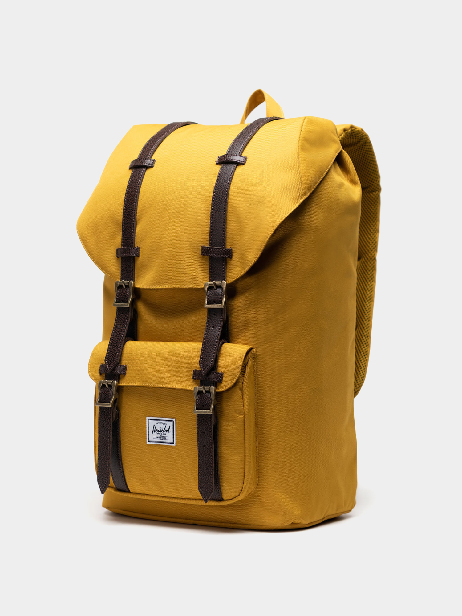 piccadilly leather knapsack