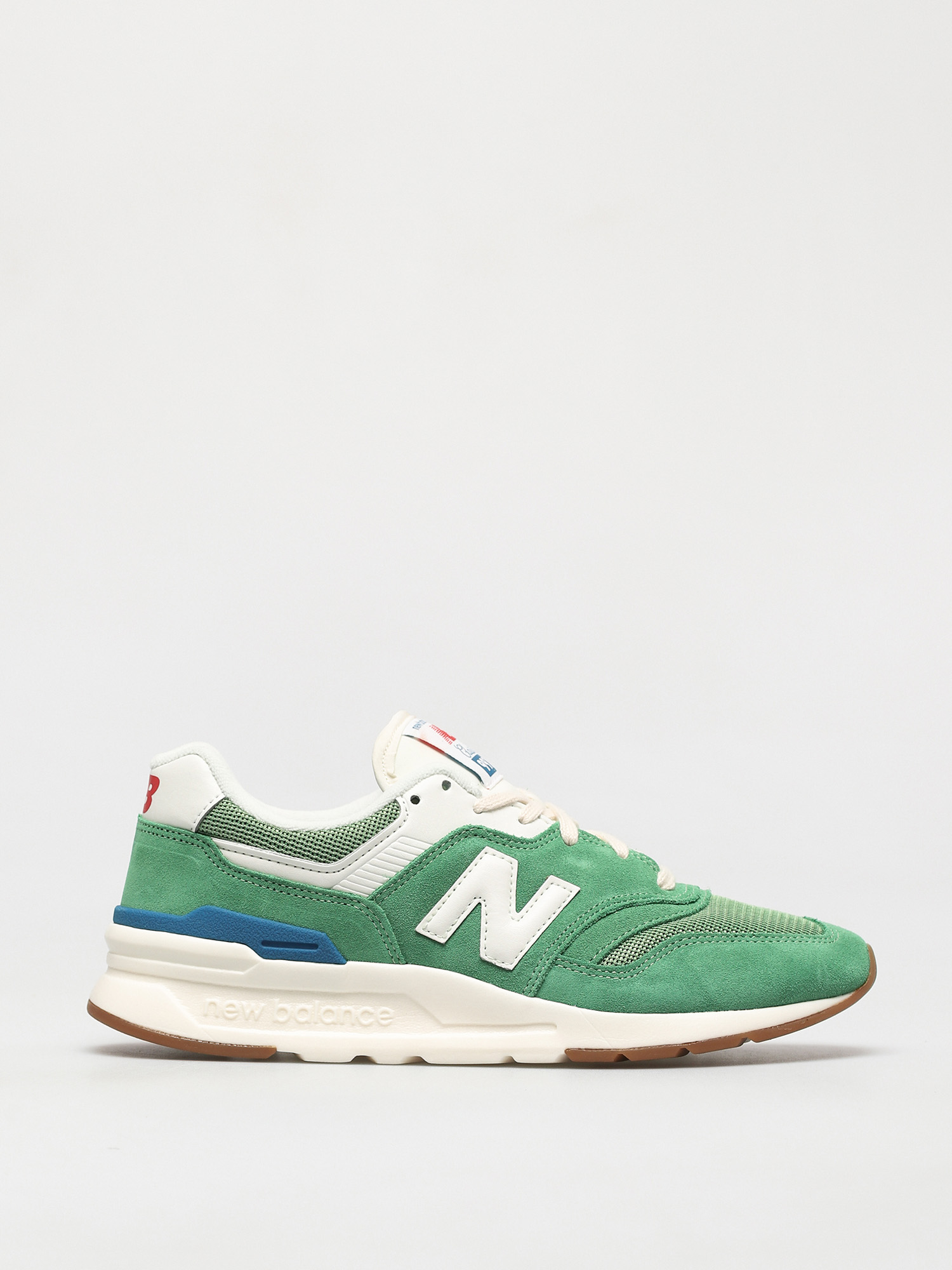 New Balance 997 Cipők (green/gold)