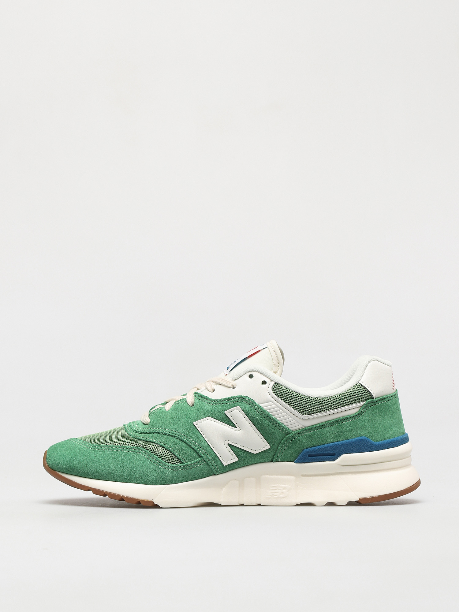New Balance 997 Cipők (green/gold)