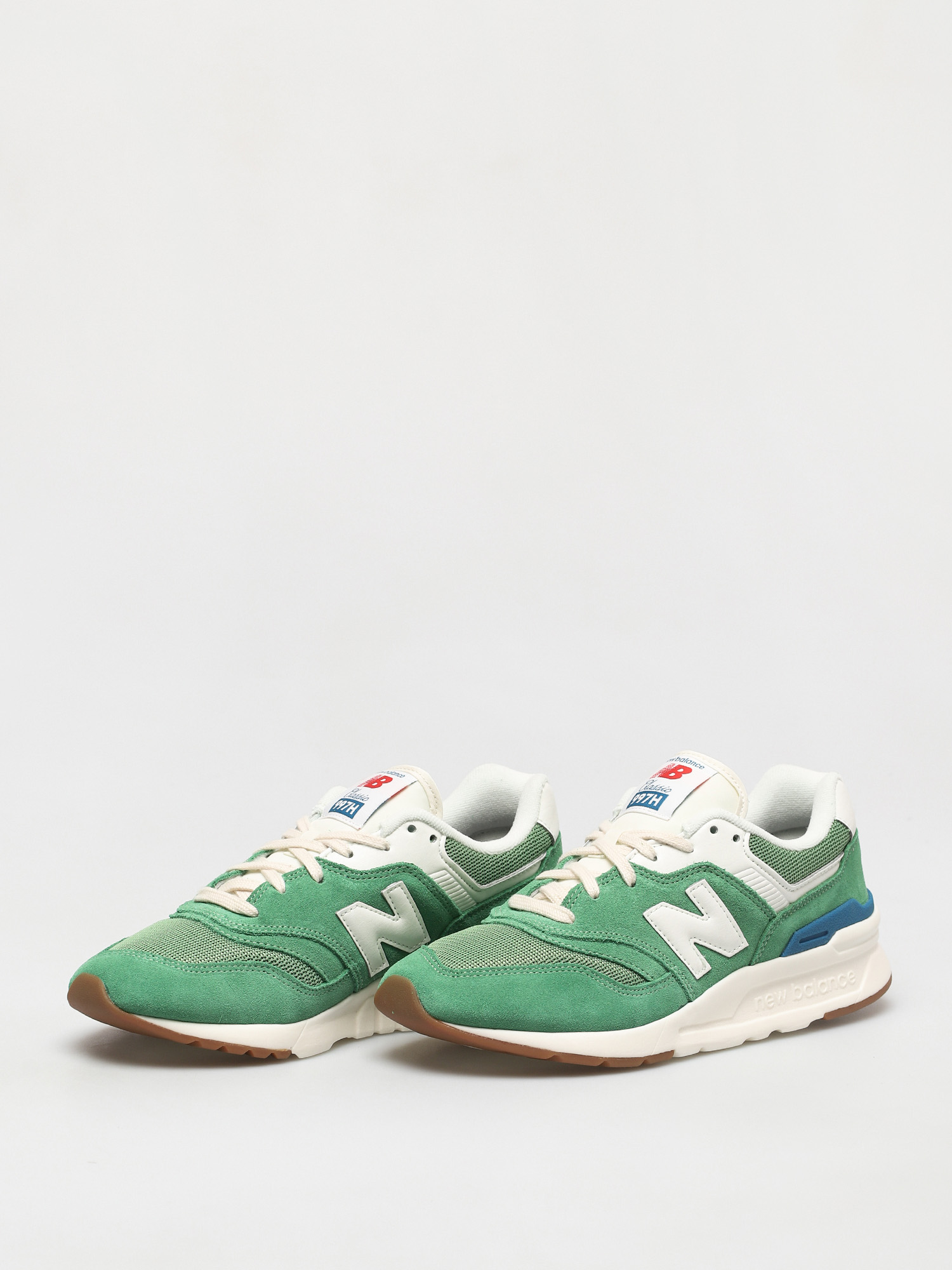 New Balance 997 Cipők (green/gold)