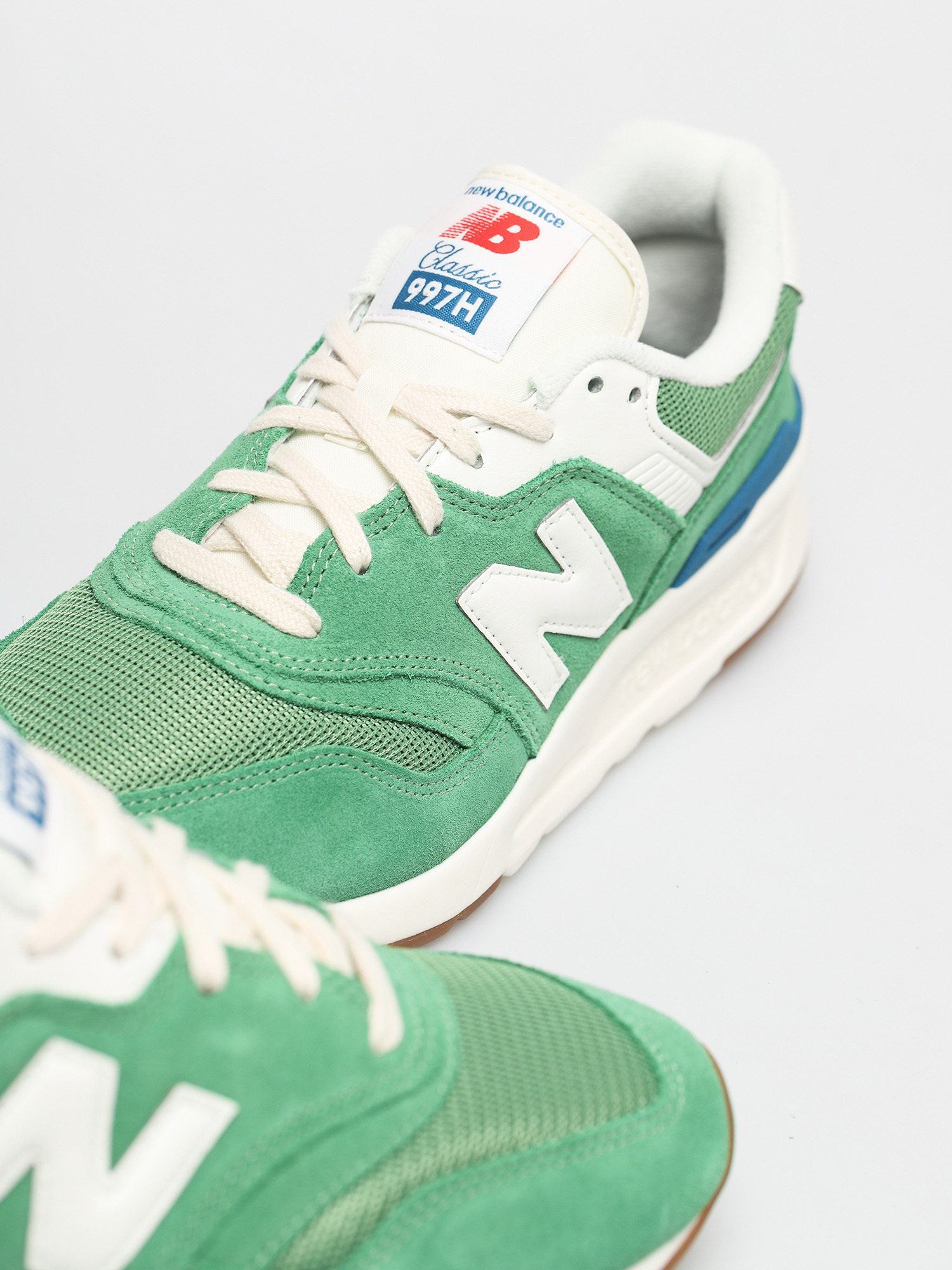 New Balance 997 Cipők (green/gold)