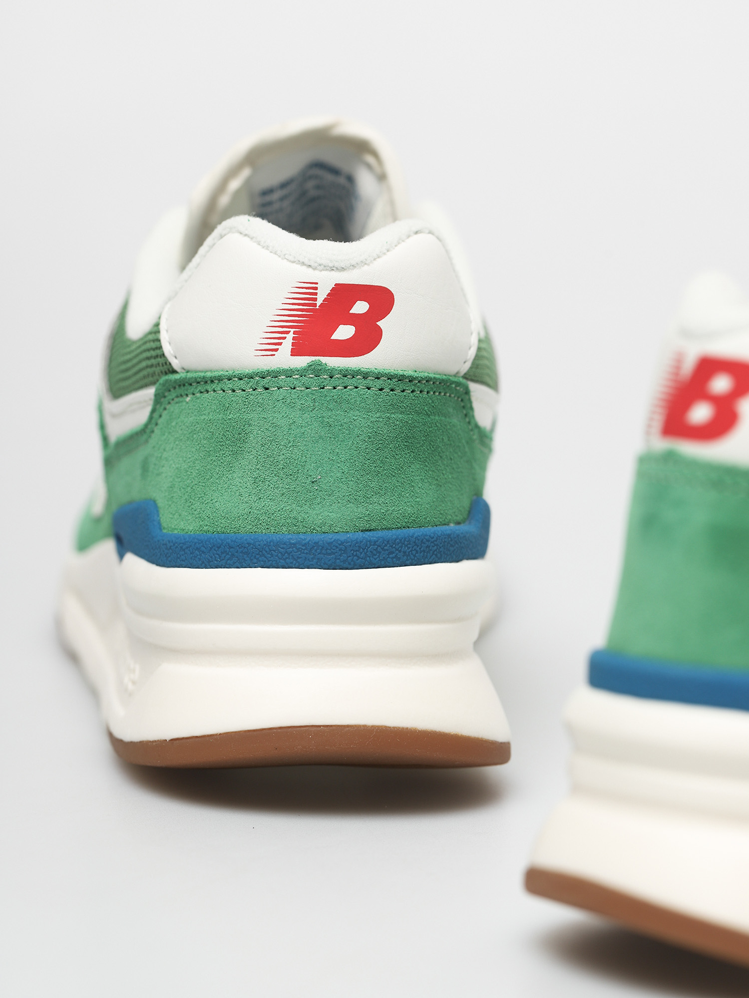 New Balance 997 Cipők (green/gold)