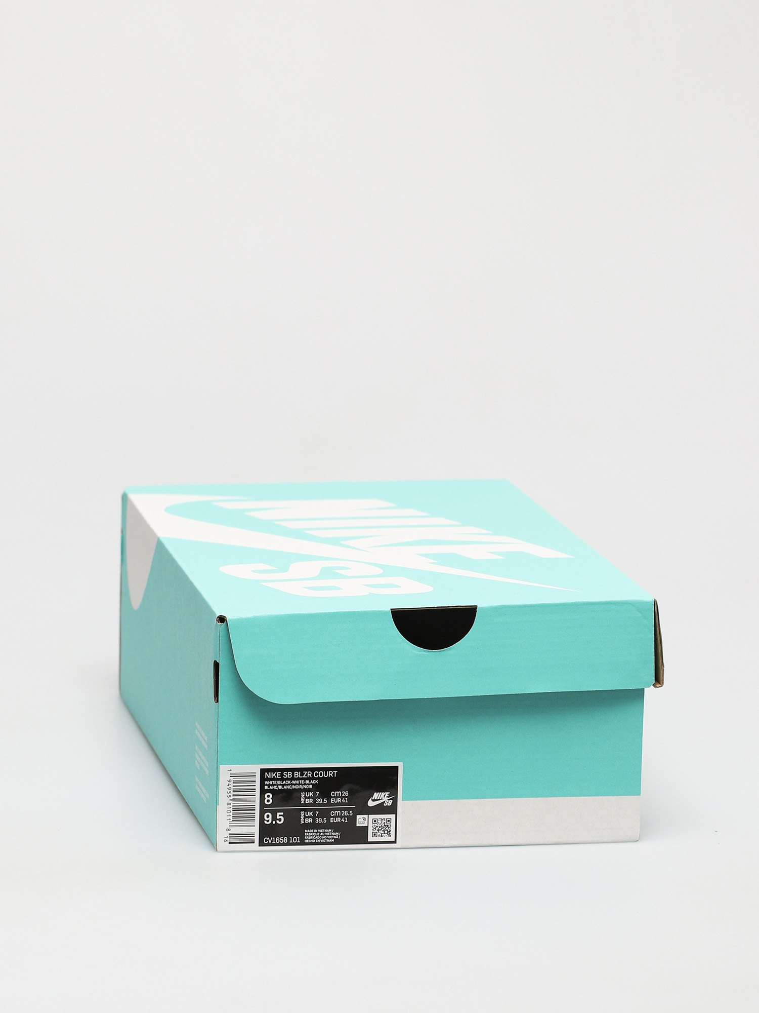 Nike SB Blazer Court Cipők (white/black white black)