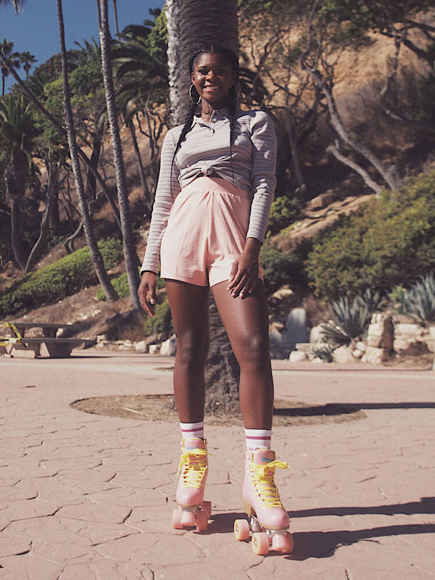 Impala Quad Skate Görkorcsolya Wmn (pink/yellow)