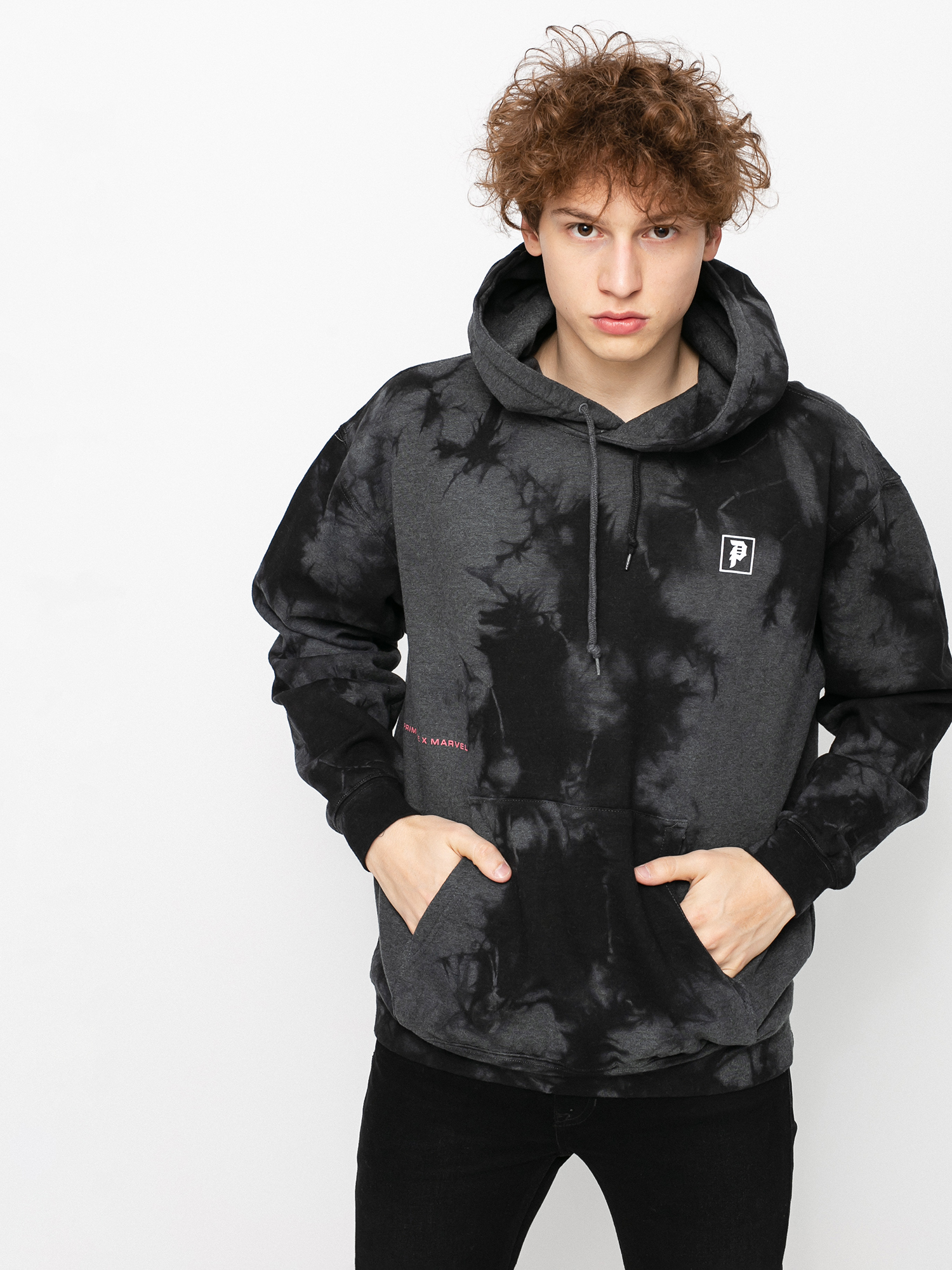 Primitive Venom Washed HD Kapucnis pulóver (black)