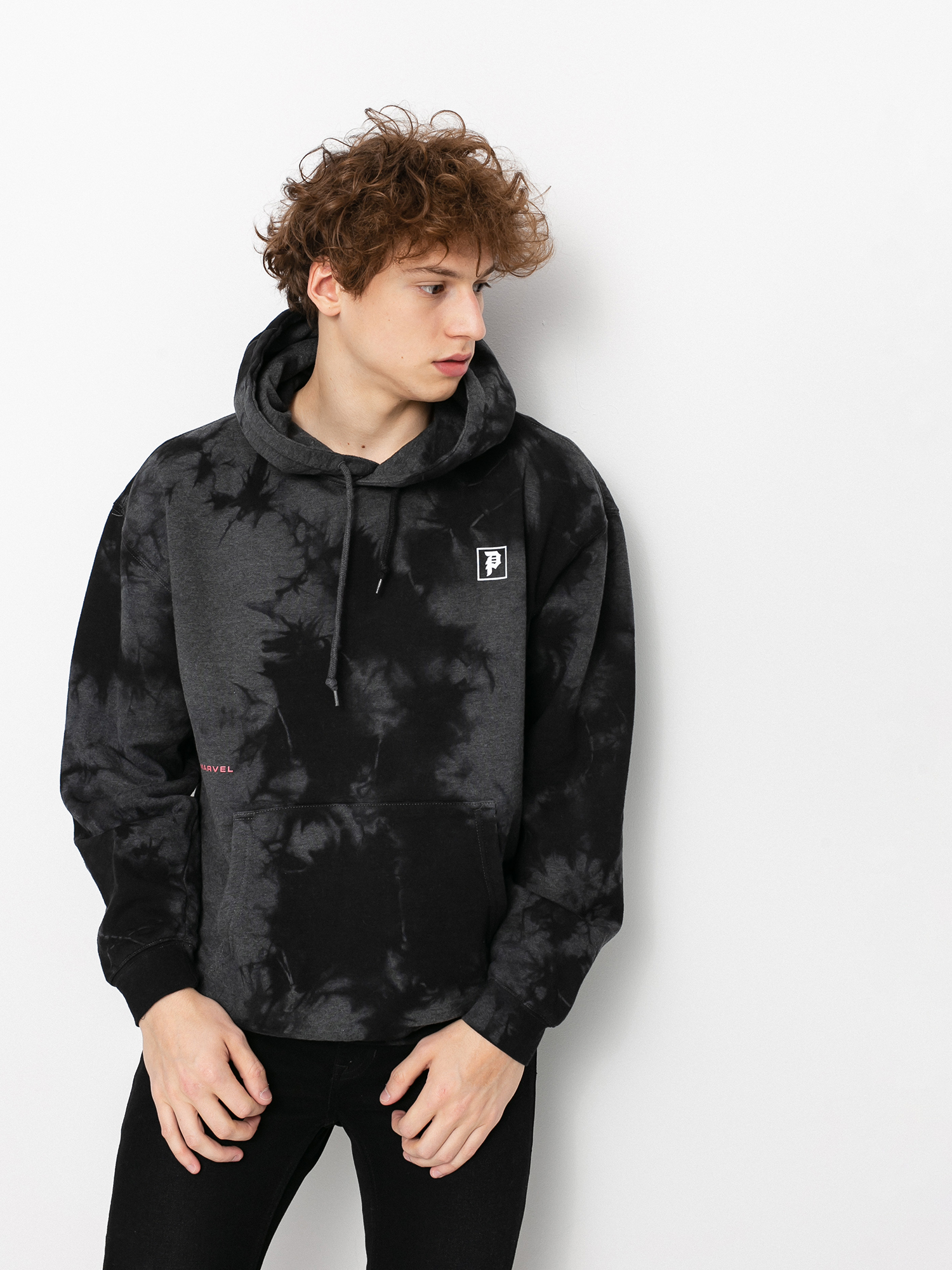 Primitive Venom Washed HD Kapucnis pulóver (black)