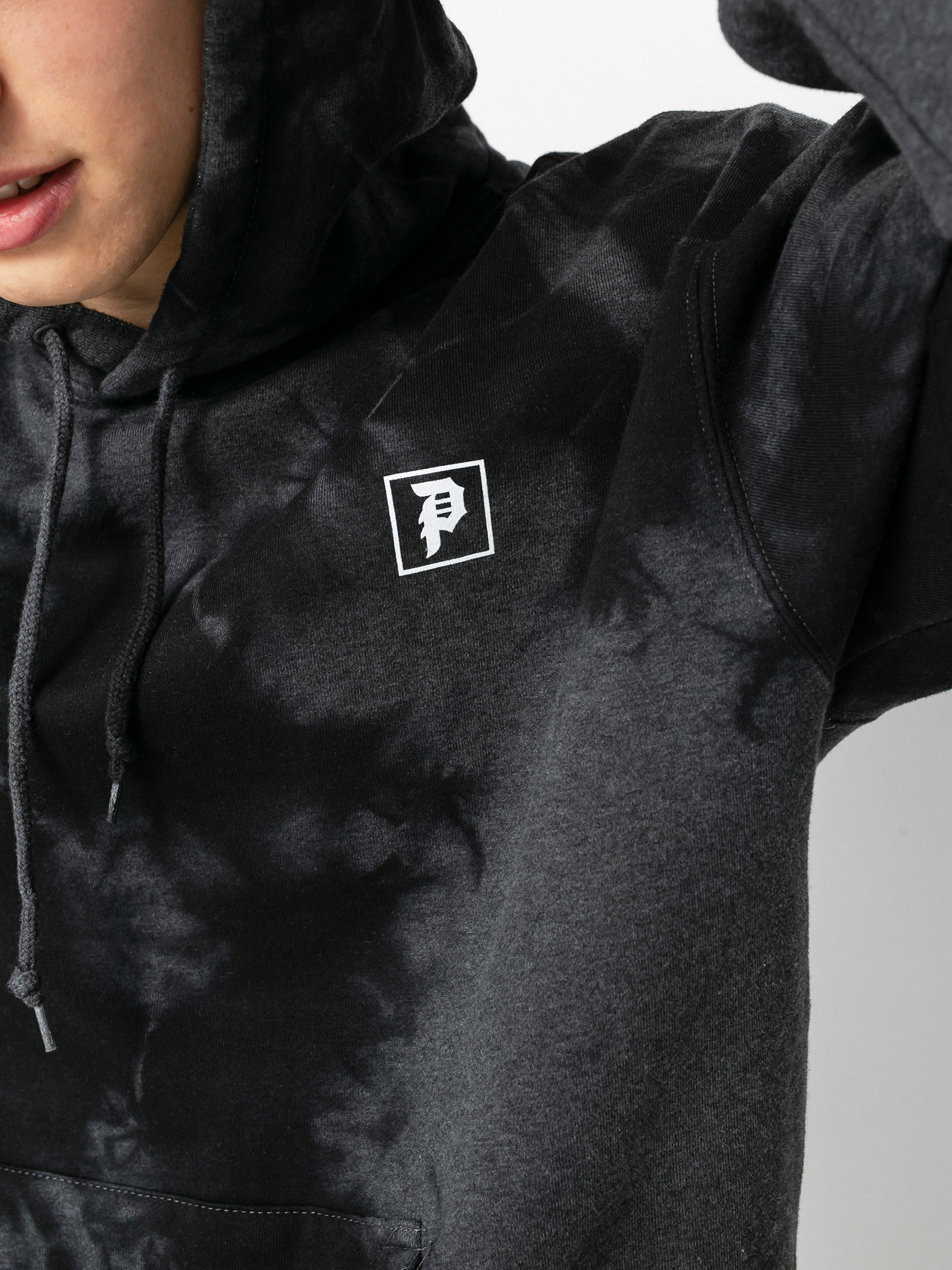 Primitive Venom Washed HD Kapucnis pulóver (black)