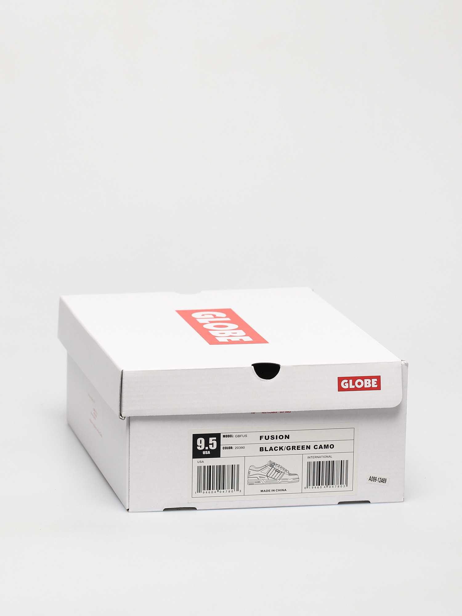 Globe Fusion Cipők (black/green camo)